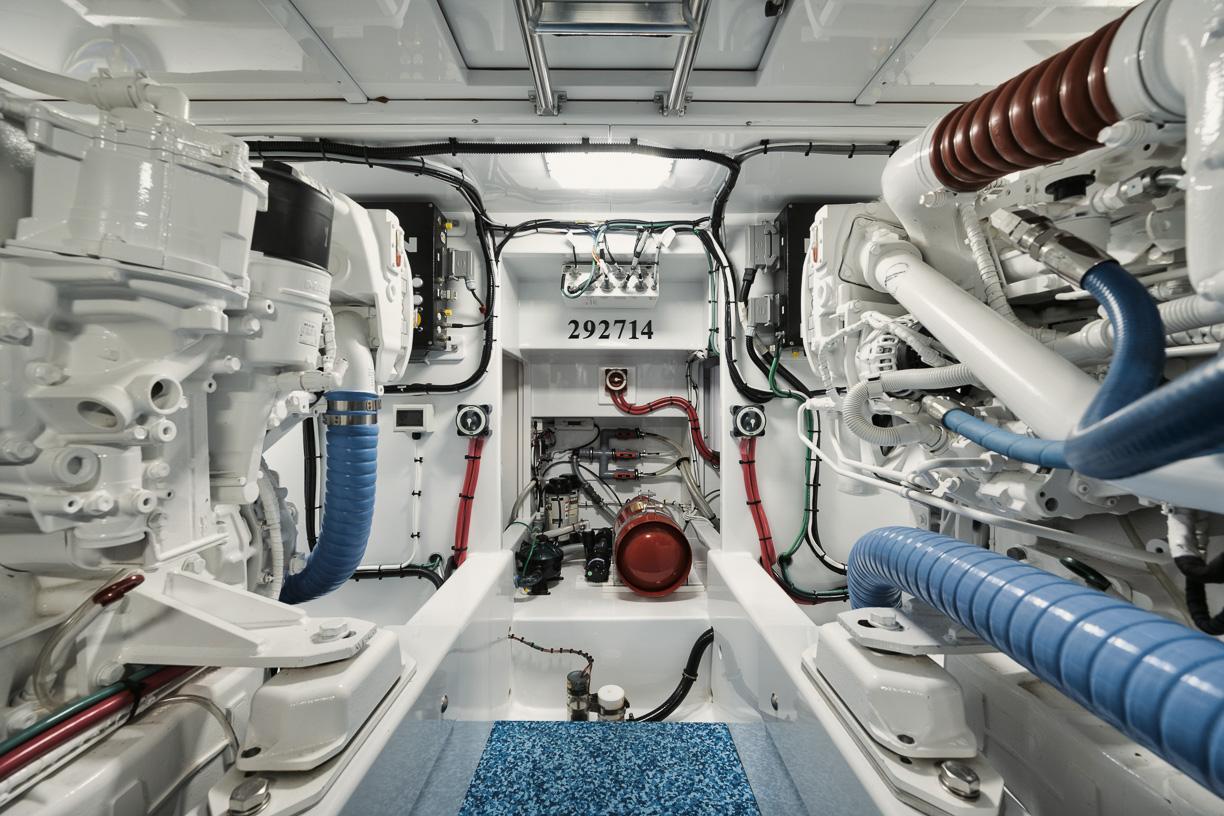 Whiticar 54-Sea Lion ll-Engine Room