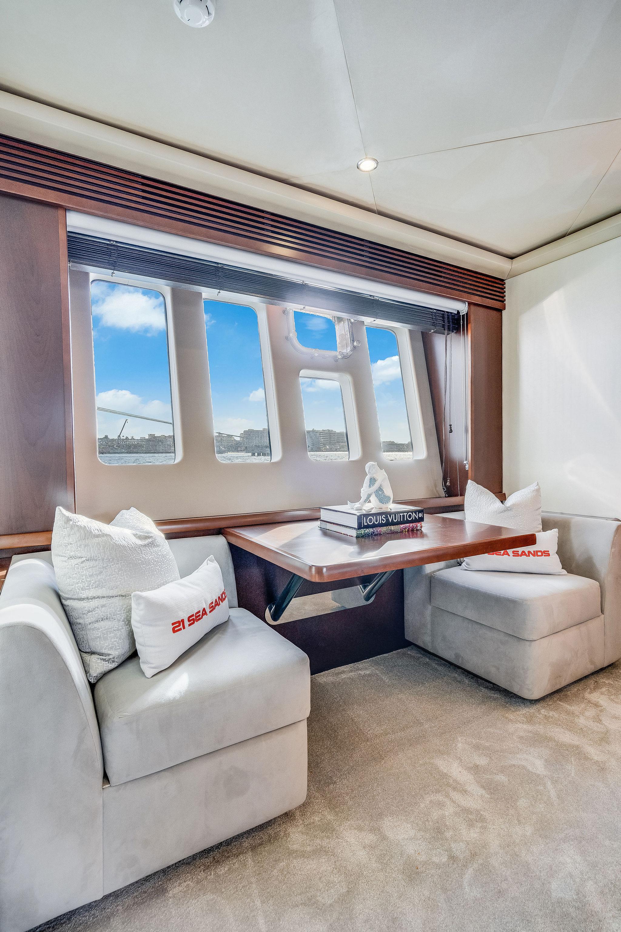 Owner Stateroom Lounge Area
