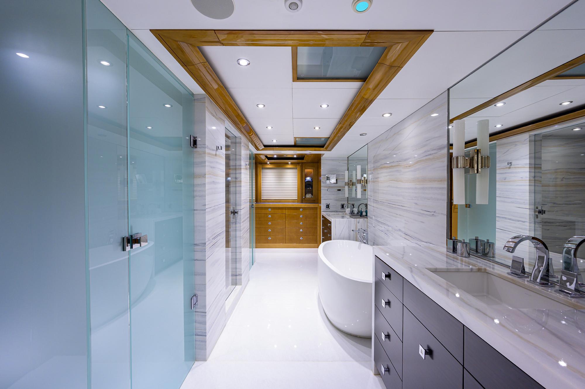Westport 164 - Quantum of Solace - Main Deck Master Stateroom Head
