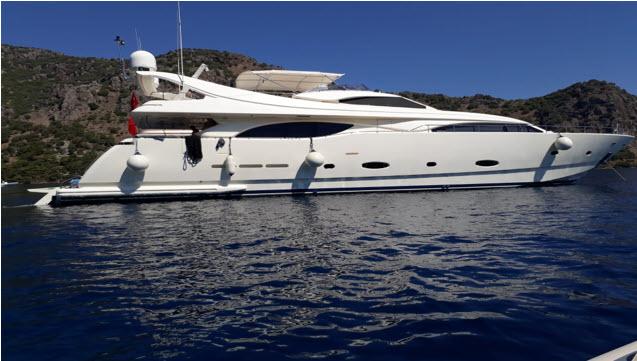 2005 Ferretti Yachts Custom Line 94