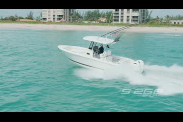 Pursuit S 268 Sport video