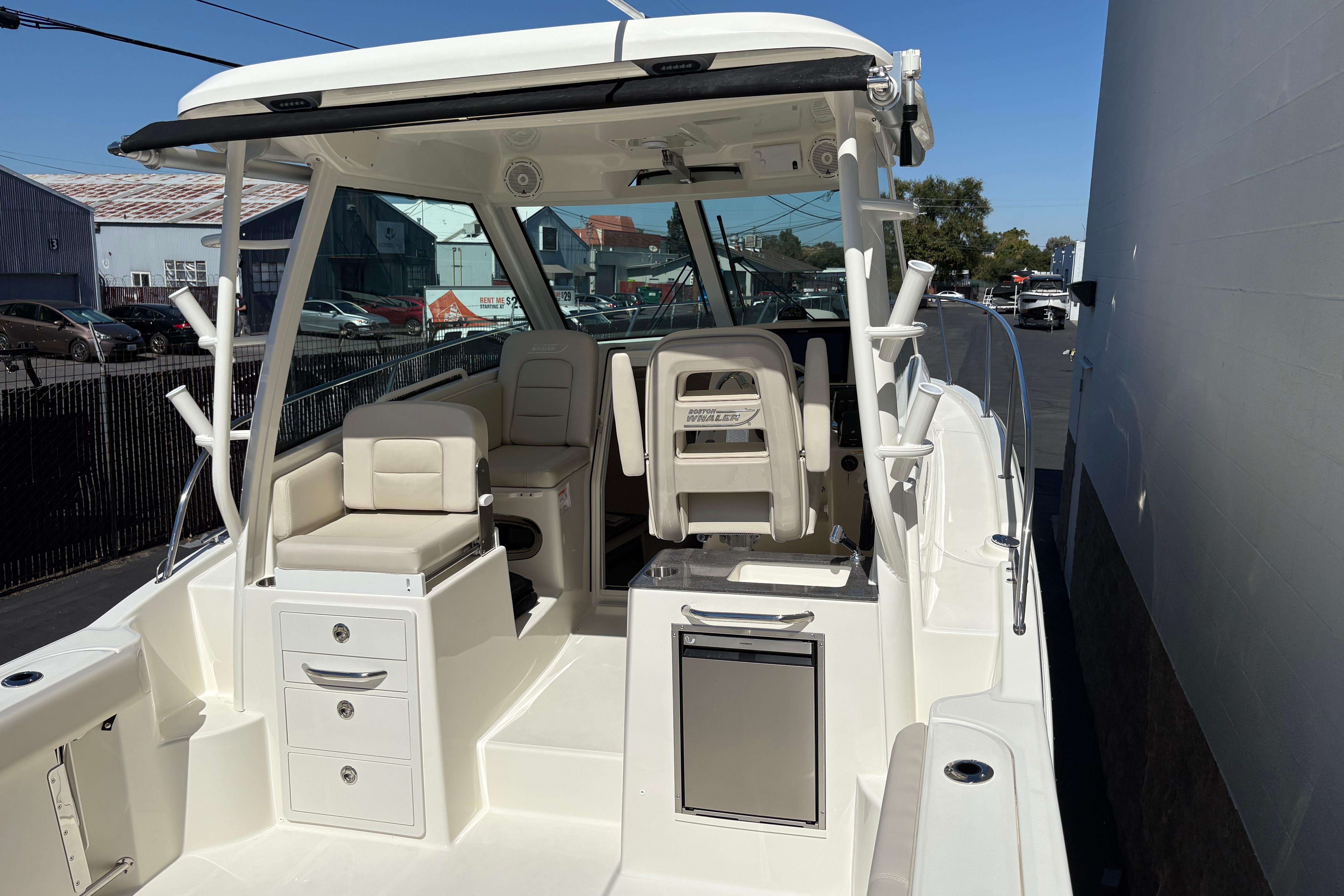 2026 Boston Whaler 285 Conquest #BW0038F inventory image at Sun Country Marine Group, San Jose-Campbell