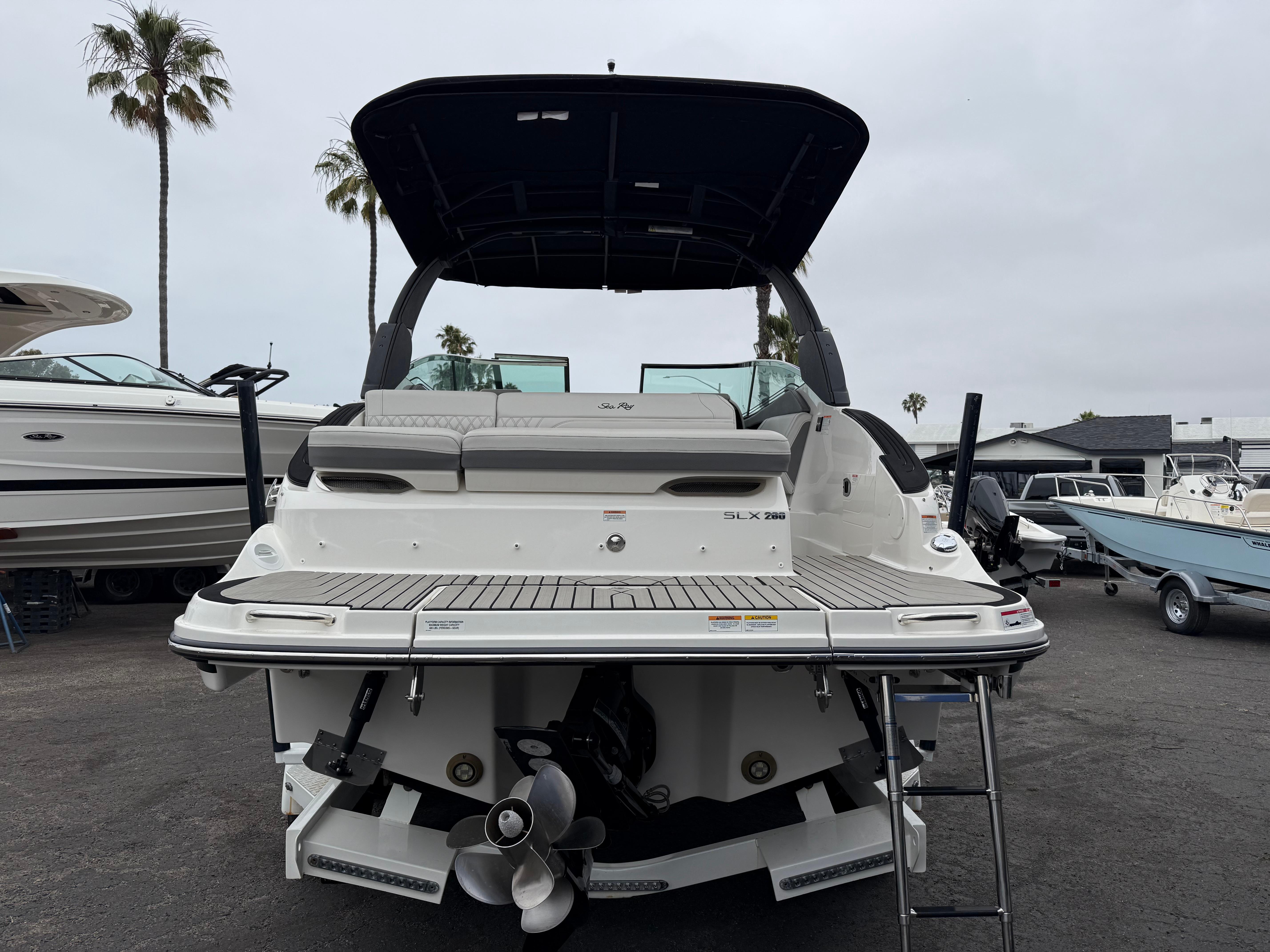 2024 Sea Ray SLX 260 #TBMB2310D inventory image at Sun Country Marine Group, Newport Beach 2024 Sea Ray SLX 260 #TBMB2310D inventory image at Sun Country Marine Group, Newport Beach