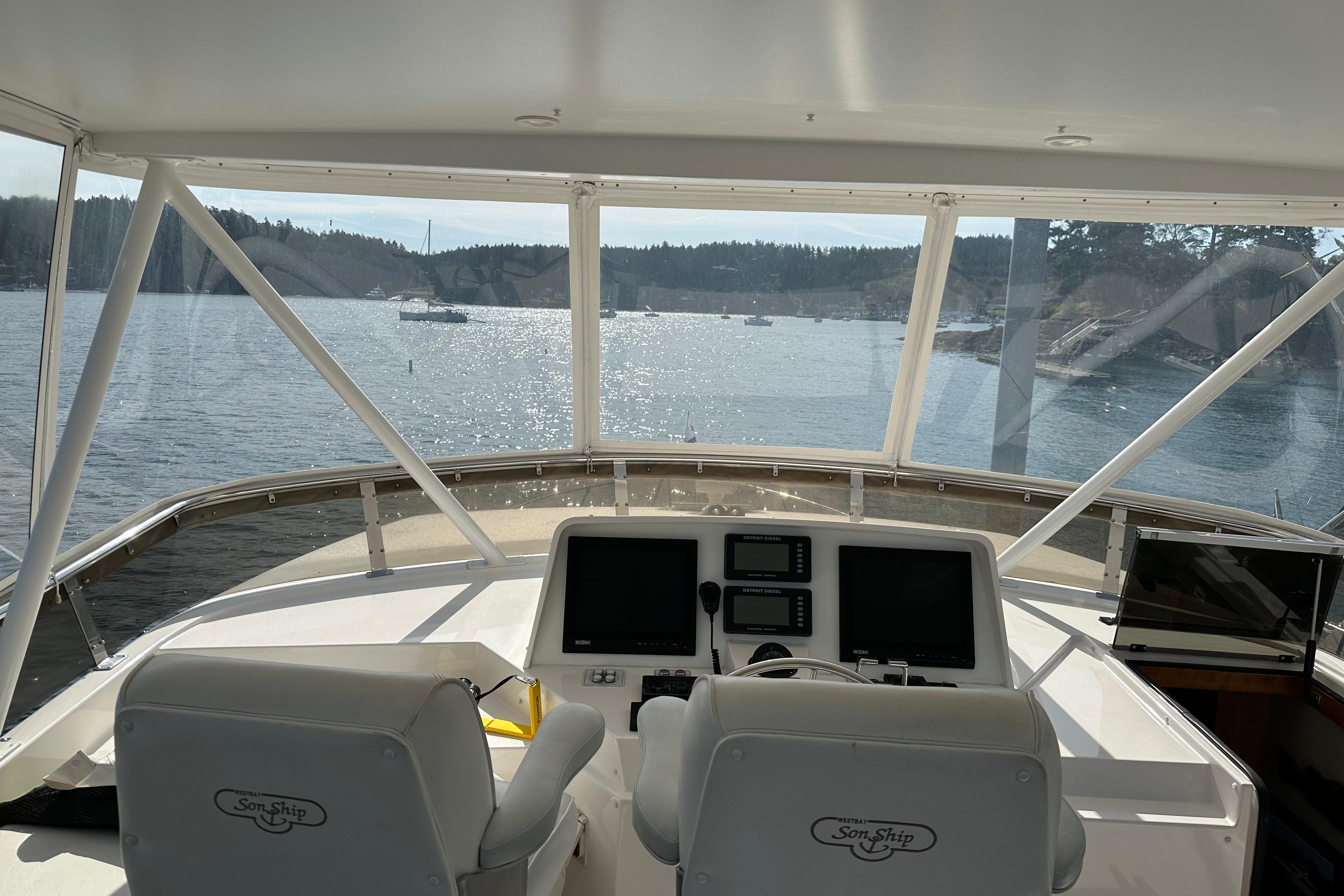 2004 West Bay SonShip Pilothouse #TBRG05882LLC inventory image at Sun Country Yachts, South Lake Union (Seattle)