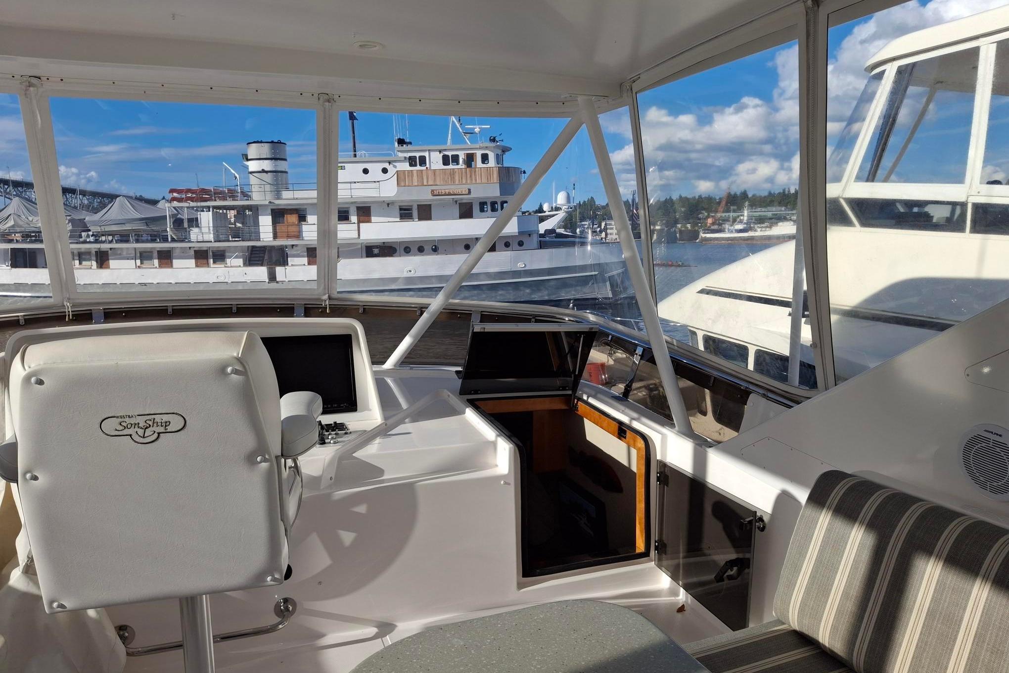 2004 West Bay SonShip Pilothouse #TBRG05882LLC inventory image at Sun Country Yachts, South Lake Union (Seattle)