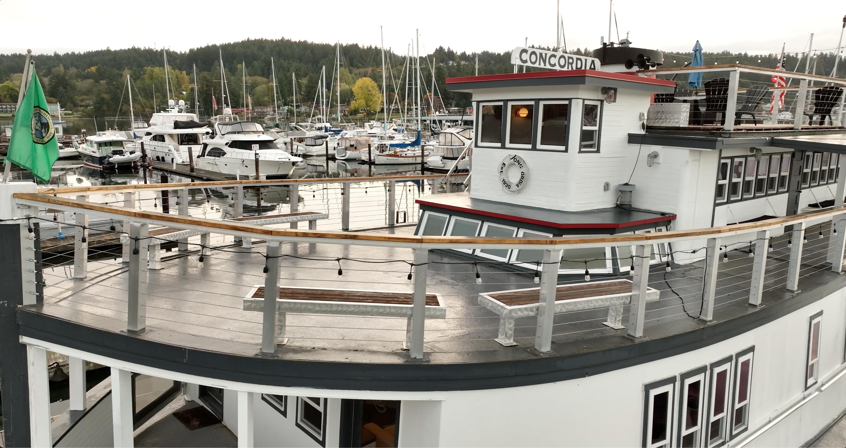 Vashon 1930/2022 Converted Ferry 1930 "Concordia" HMY Yachts