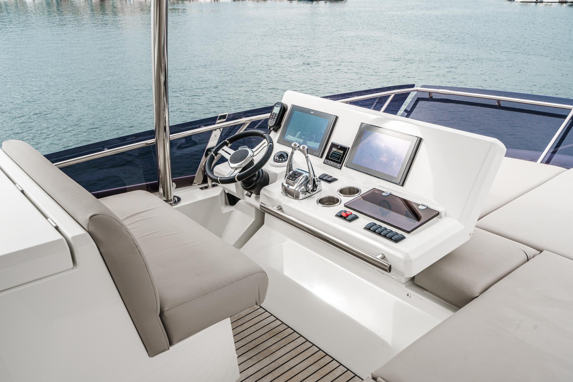 2022 Prestige 590 Fly #TBMB084LLC inventory image at Sun Country Marine Group, Newport Beach 2022 Prestige 590 Fly #TBMB084LLC inventory image at Sun Country Marine Group, Newport Beach