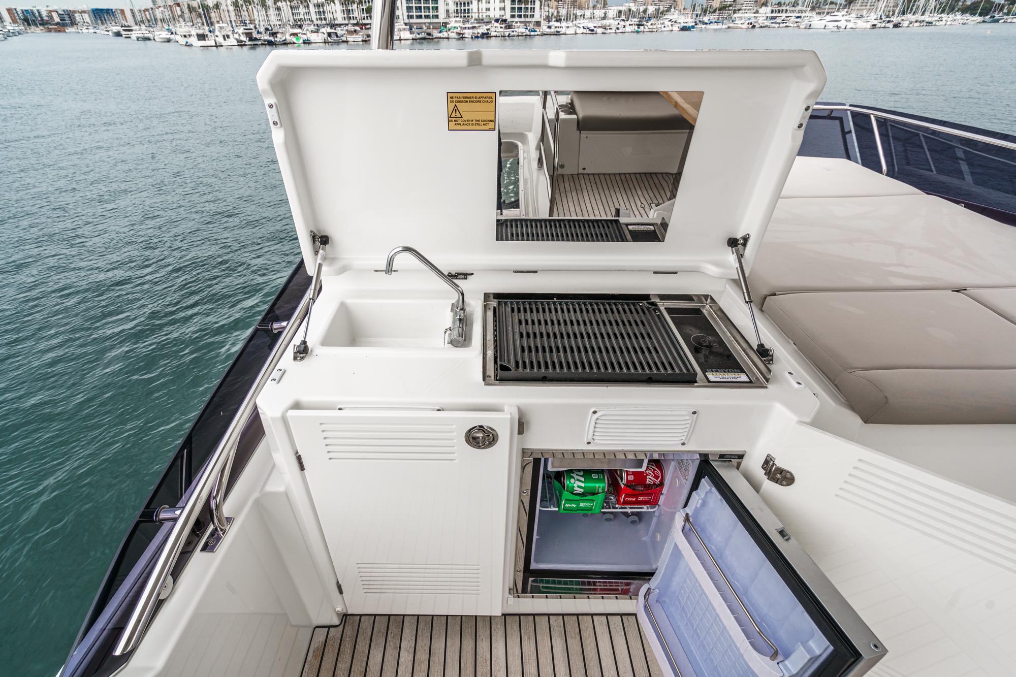 2022 Prestige 590 Fly #TBMB084LLC inventory image at Sun Country Marine Group, Newport Beach 2022 Prestige 590 Fly #TBMB084LLC inventory image at Sun Country Marine Group, Newport Beach