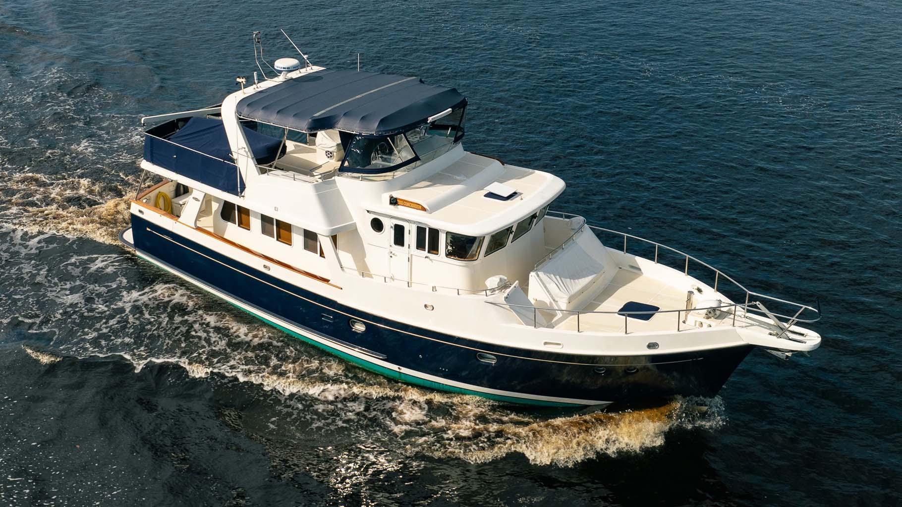 2001 Selene 53 pilothouse