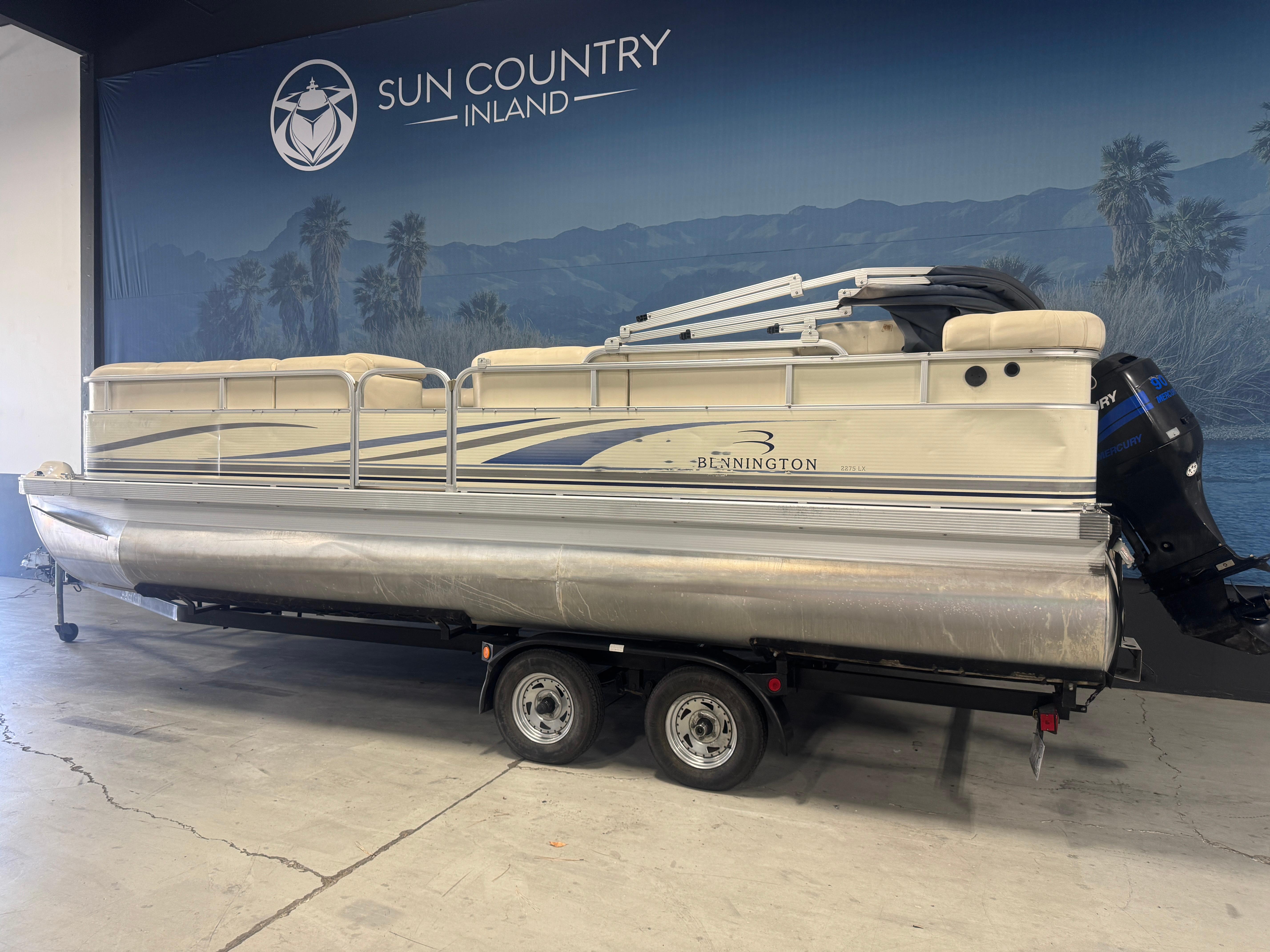 2003 Bennington 2275 LX #TBS2231 inventory image at Sun Country Marine Group, Irvine 2003 Bennington 2275 LX #TBS2231 inventory image at Sun Country Marine Group, Irvine