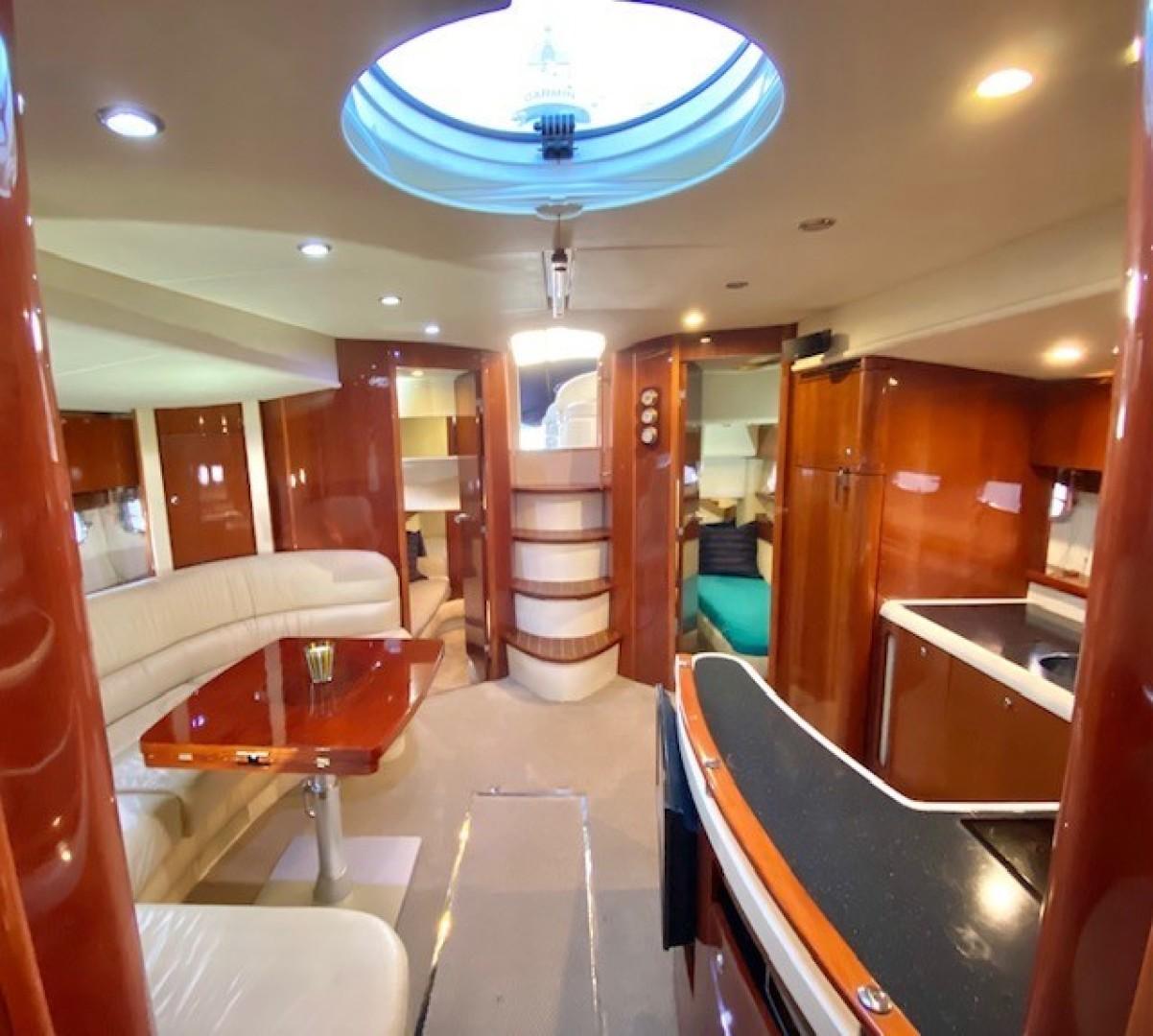 Fairline-Targa 52 2007-Mahalo FL-US-Luxurious interior of 2007 Fairline Targa 52 yacht with elegant wood finishes.-9807222 | Thumbnail