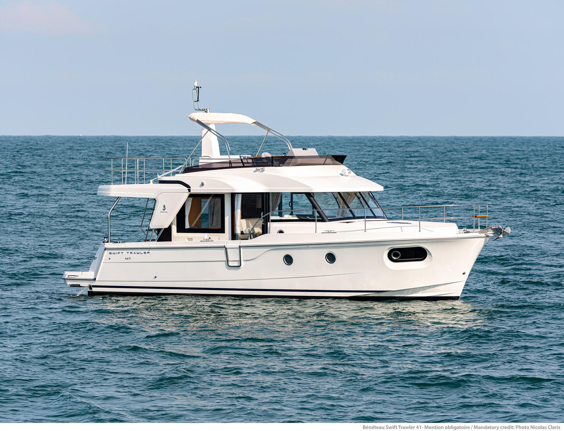 2026 Beneteau Swift Trawler 41 Fly #17503 inventory image at Sun Country Marine Group, Newport Beach 2026 Beneteau Swift Trawler 41 Fly #17503 inventory image at Sun Country Marine Group, Newport Beach