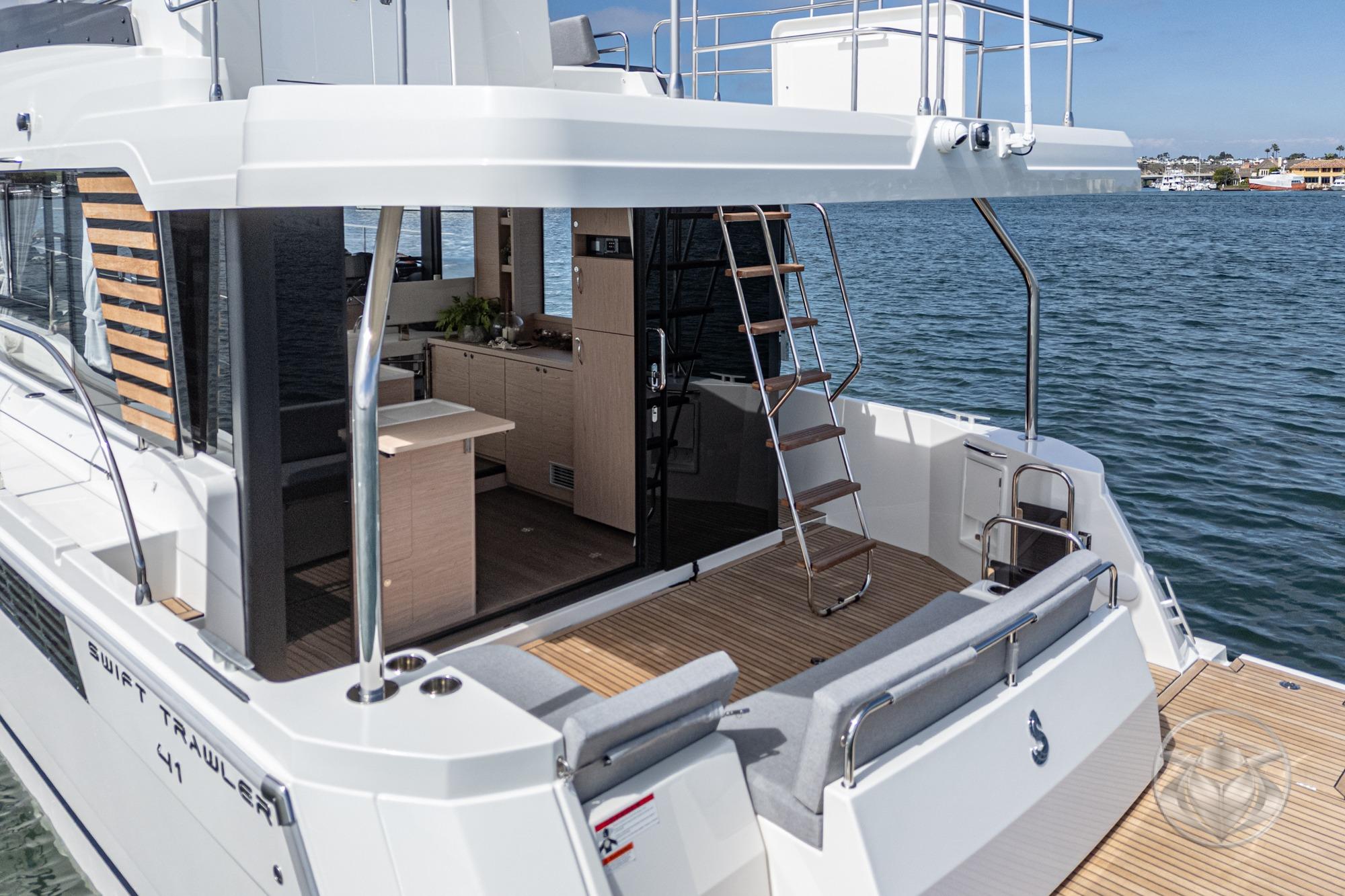 2026 Beneteau Swift Trawler 41 Fly #BT239G inventory image at Sun Country Marine Group, Newport Beach