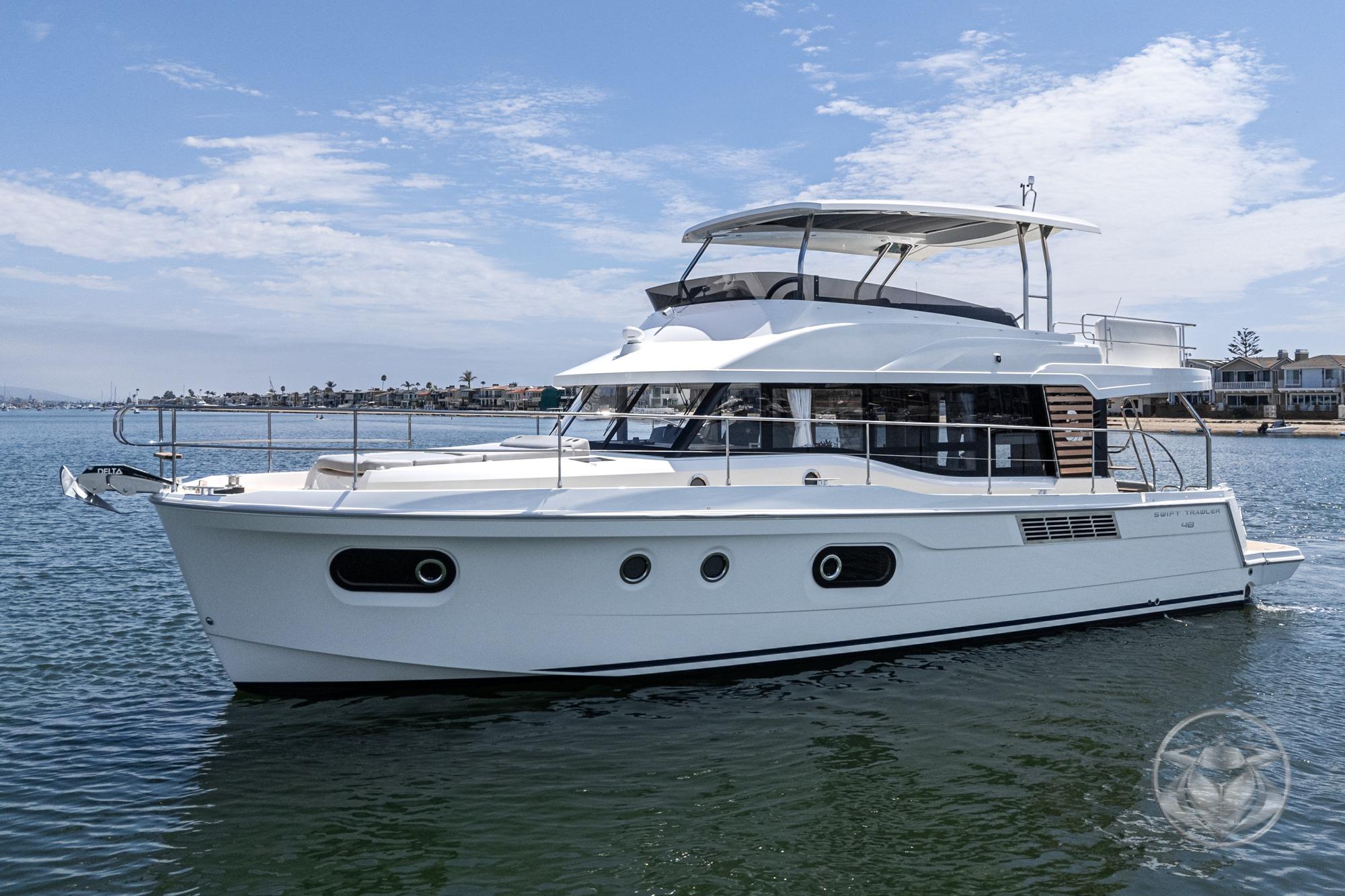 2026 Beneteau Swift Trawler 48 #BT070F inventory image at Sun Country Marine Group, Newport Beach