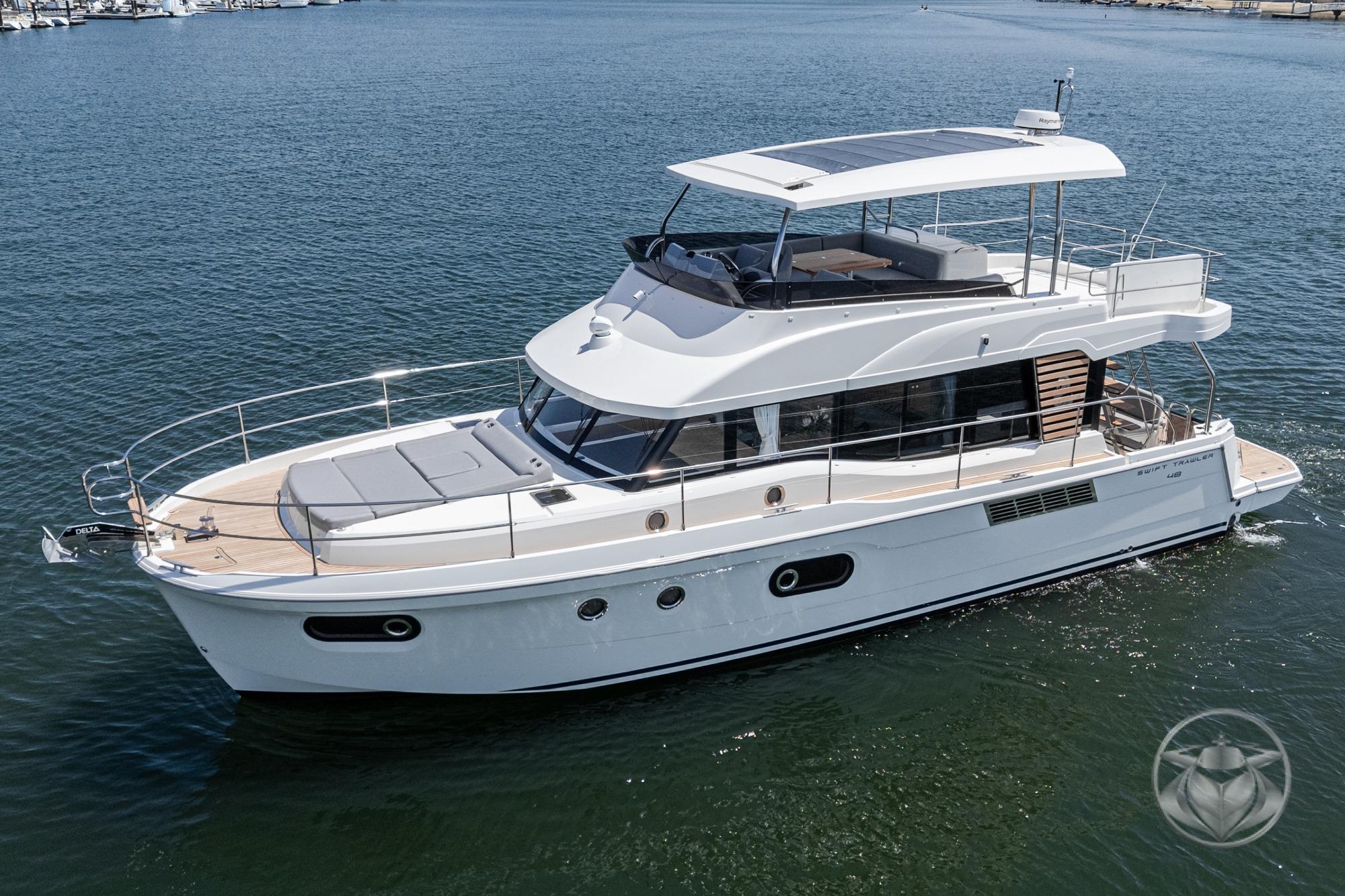 2026 Beneteau Swift Trawler 48 #BT070F inventory image at Sun Country Marine Group, Newport Beach