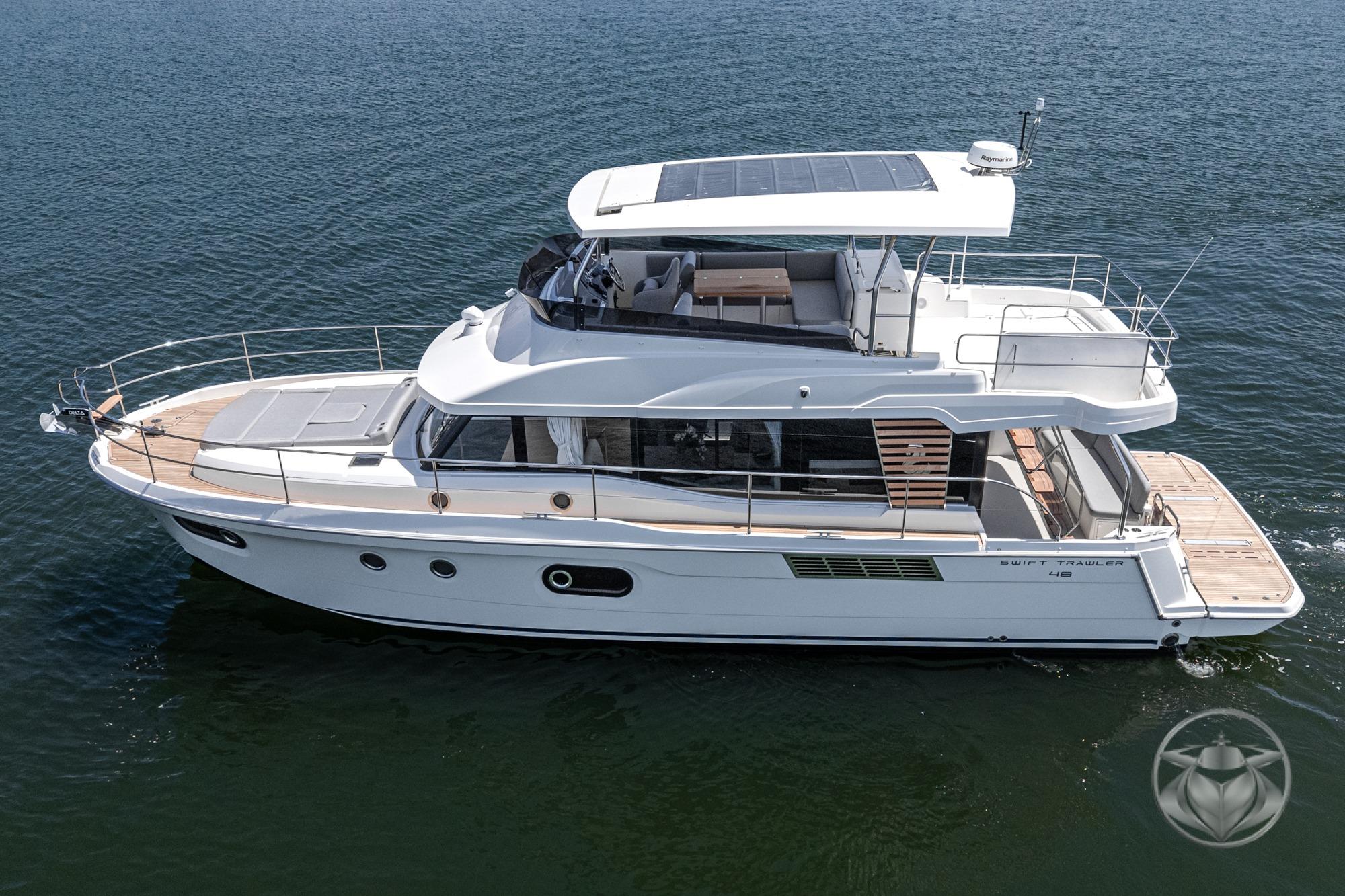 2026 Beneteau Swift Trawler 48 #BT070F inventory image at Sun Country Marine Group, Newport Beach