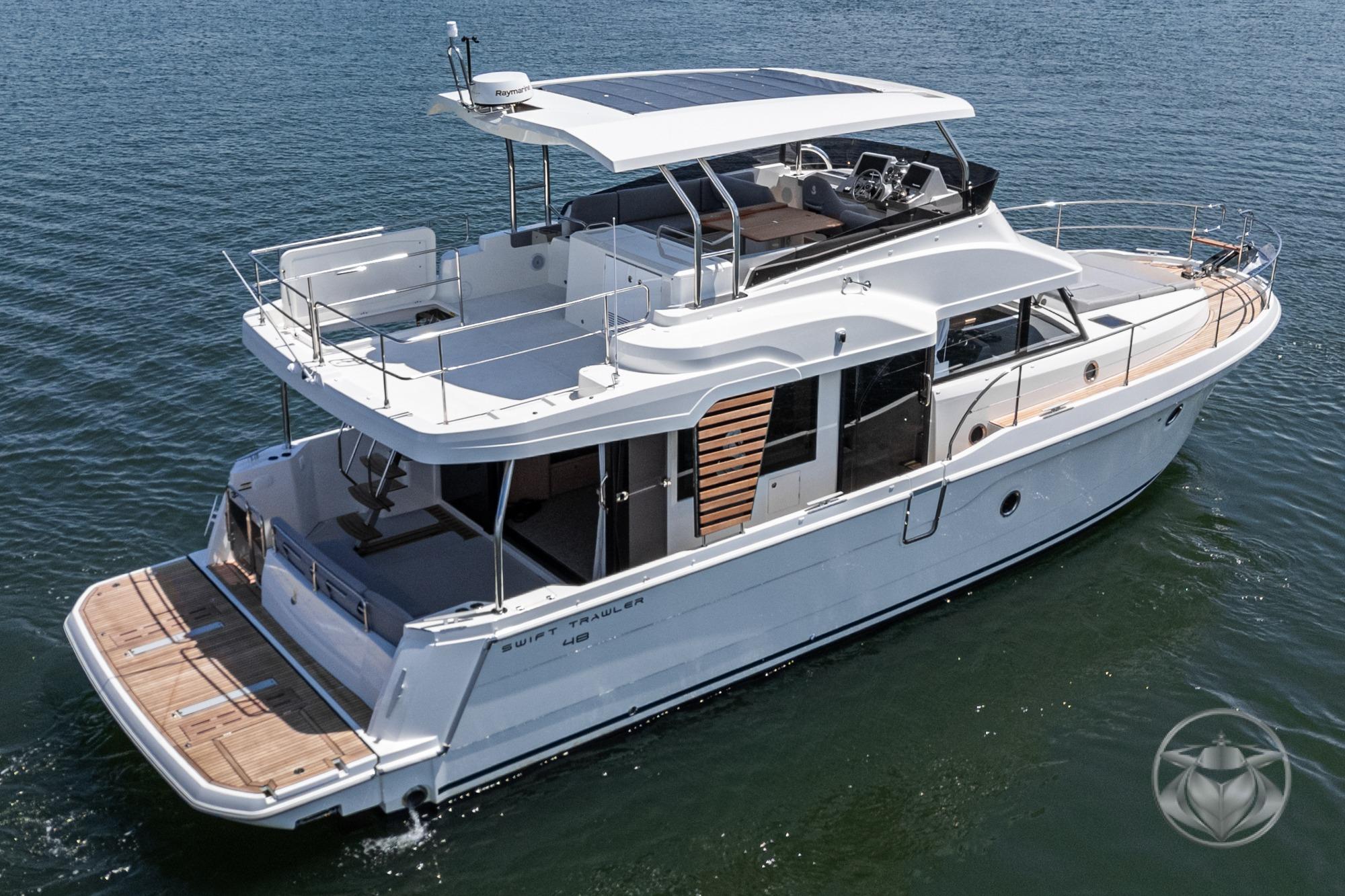 2026 Beneteau Swift Trawler 48 #BT070F inventory image at Sun Country Marine Group, Newport Beach