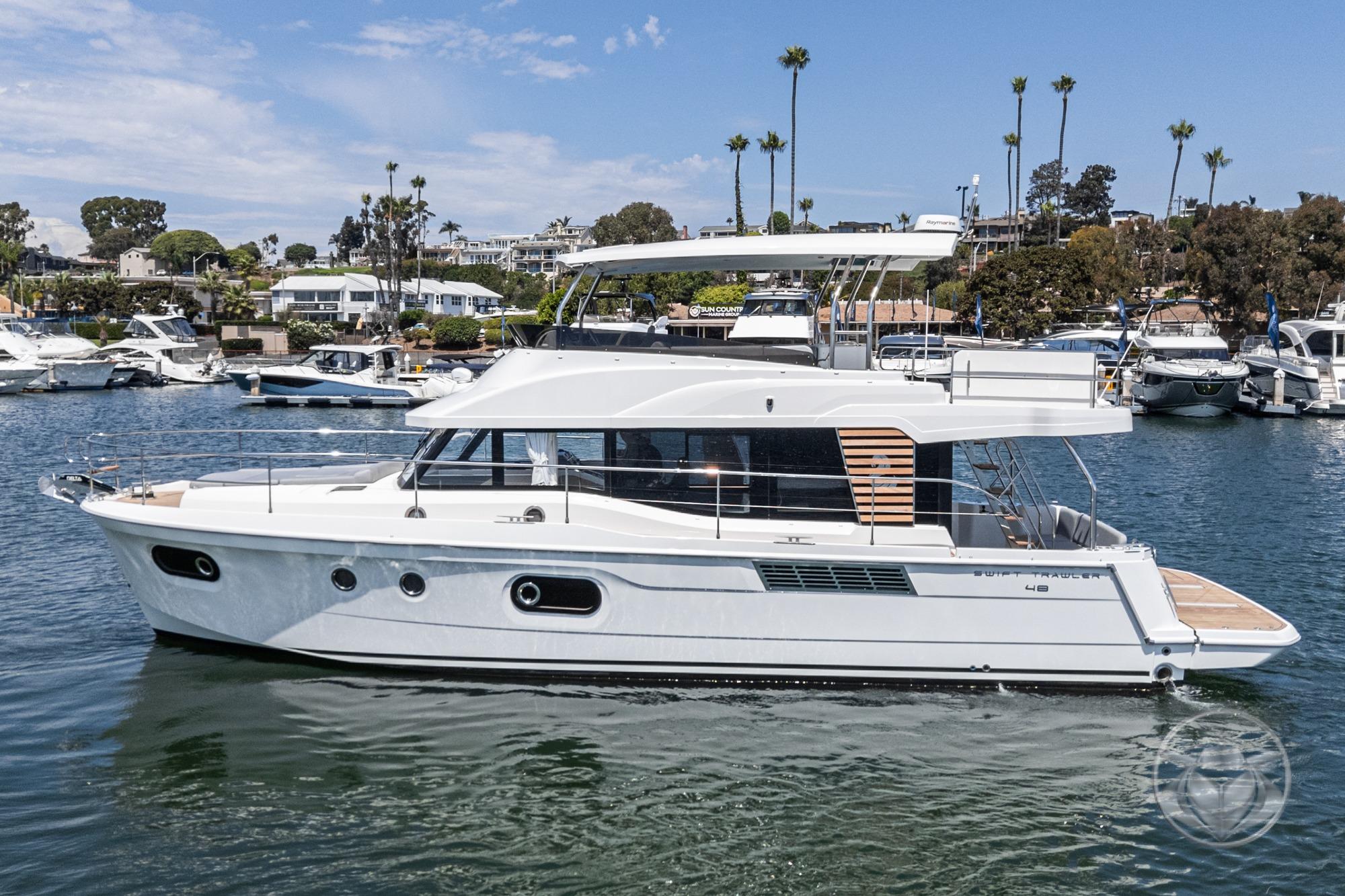 2026 Beneteau Swift Trawler 48 #BT070F inventory image at Sun Country Marine Group, Newport Beach