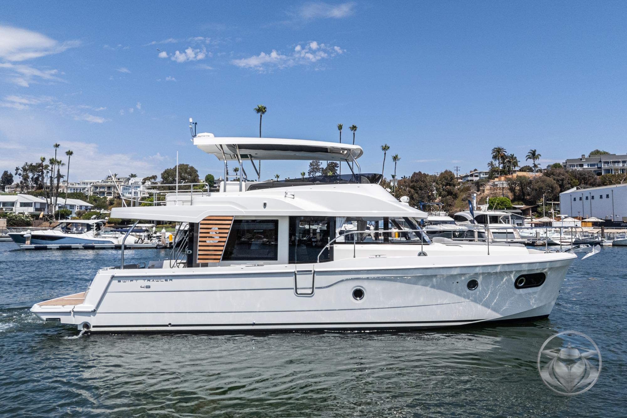 2026 Beneteau Swift Trawler 48 #BT070F inventory image at Sun Country Marine Group, Newport Beach