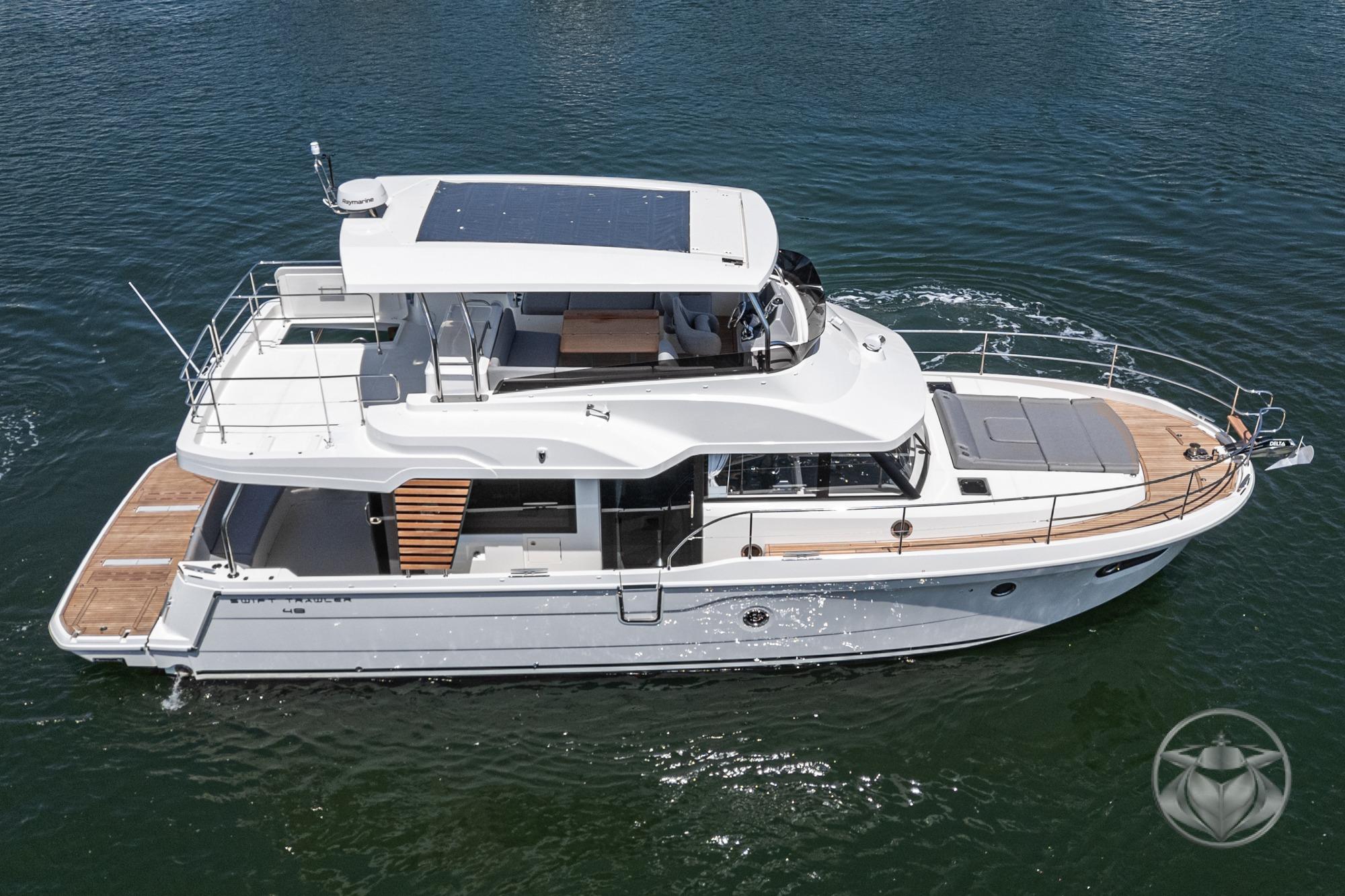 2026 Beneteau Swift Trawler 48 #BT070F inventory image at Sun Country Marine Group, Newport Beach