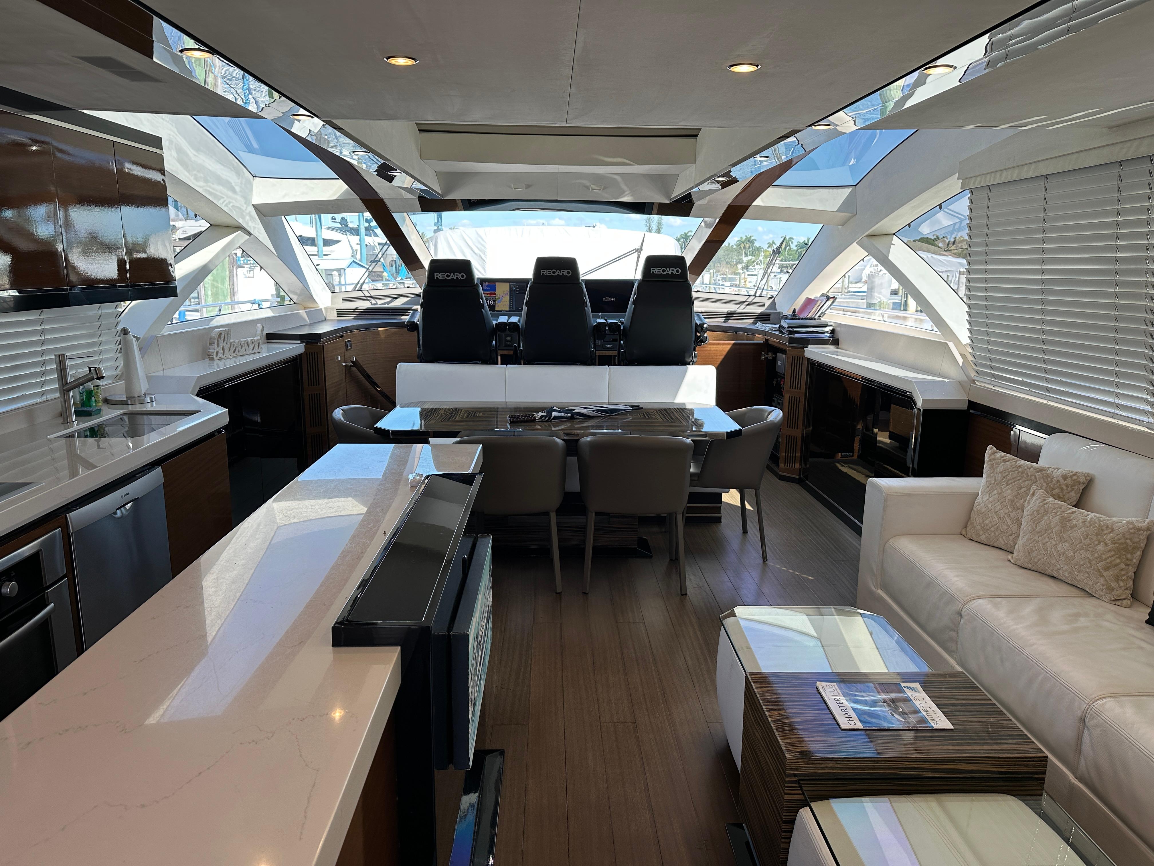 Cheoy Lee-Alpha 87 Express Sportbridge 2014-BBELLA FL-US-9807207 | Thumbnail