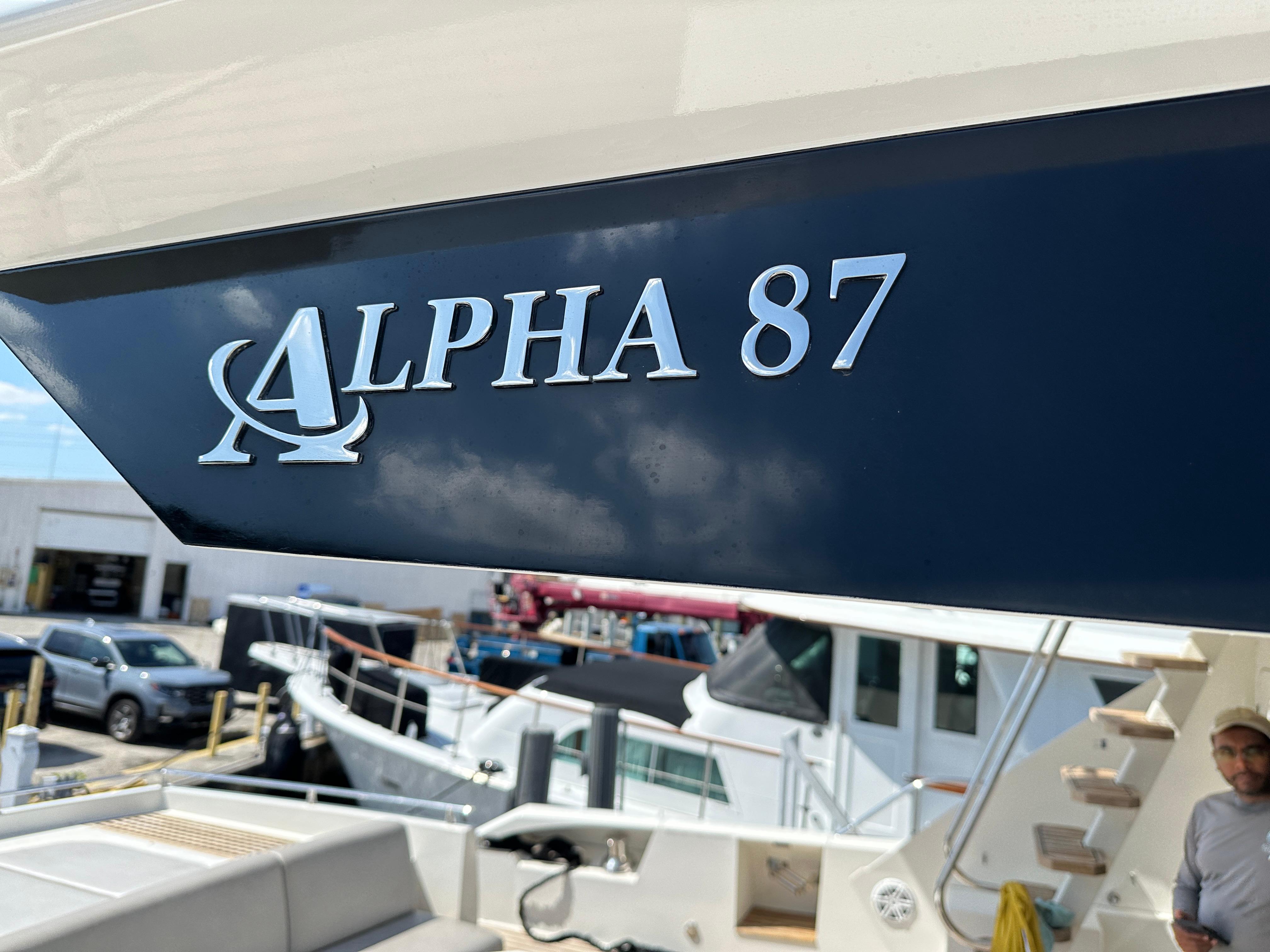 Cheoy Lee-Alpha 87 Express Sportbridge 2014-BBELLA FL-US-9807207 | Thumbnail