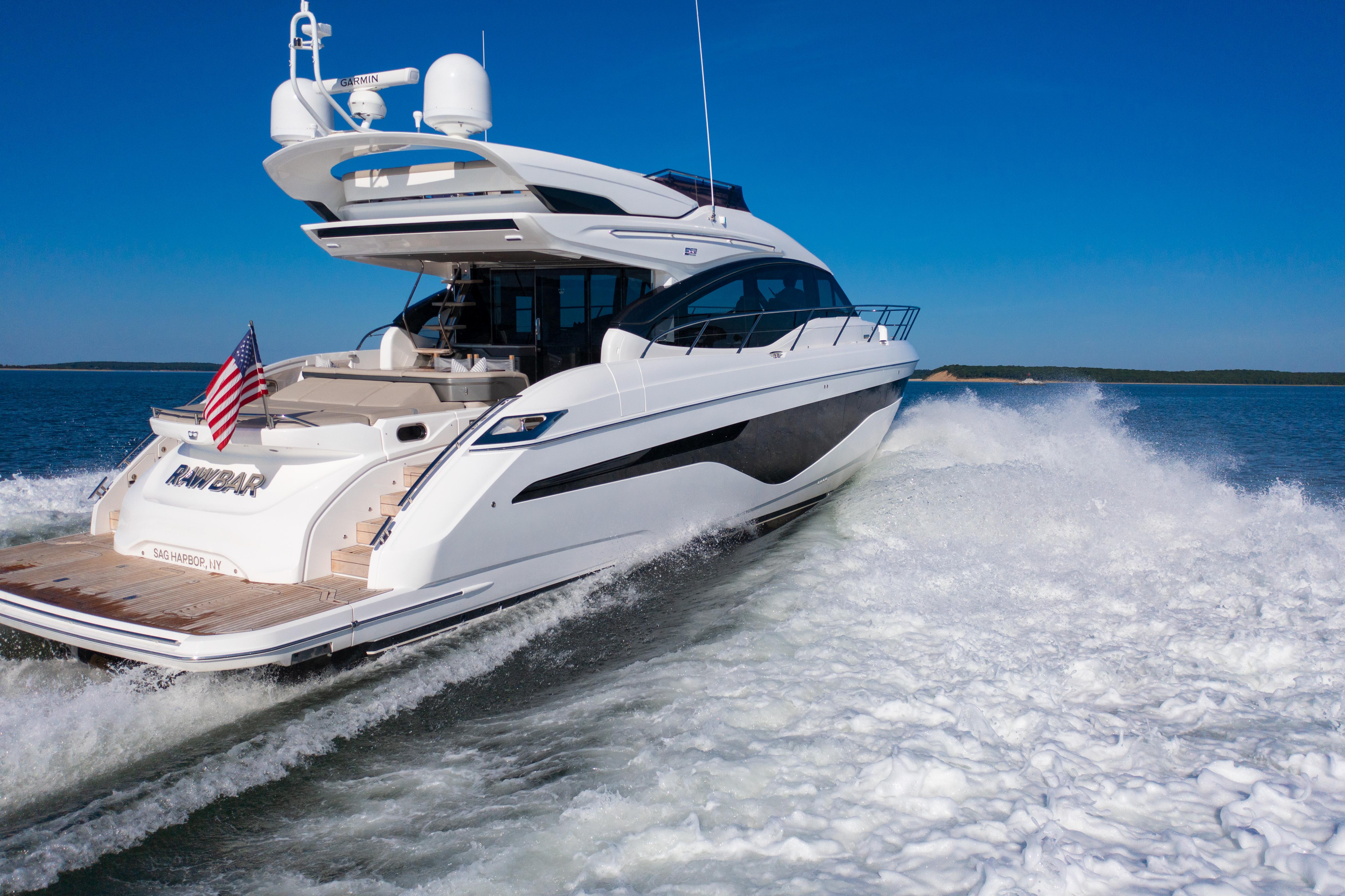2020 Princess S62 RAWBAR