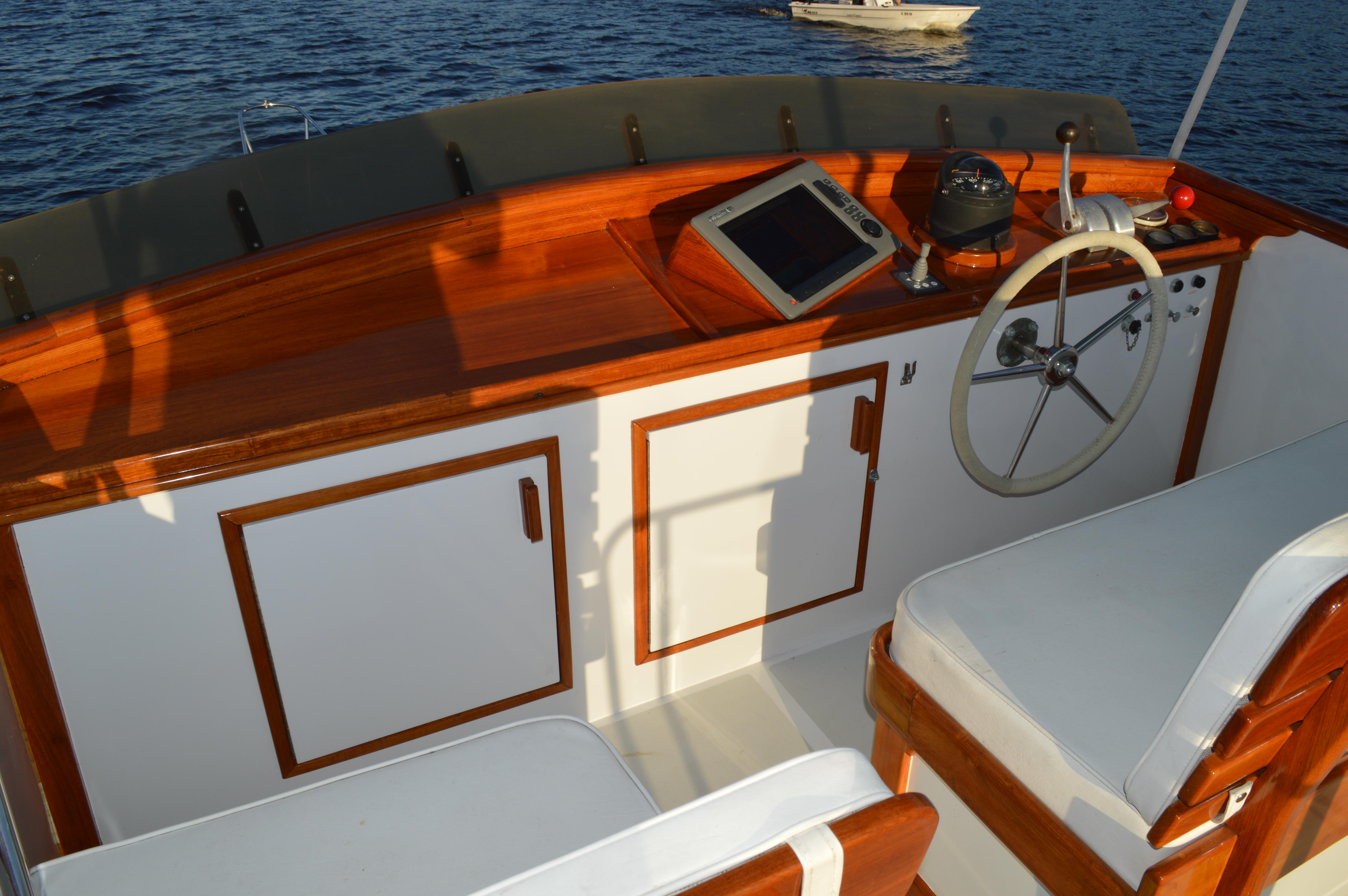 Stanley-Downeast Lobster Boat Lobster Yacht Fly Bridge Cruiser 1990-SAFARI FL-US-9627314 | Thumbnail