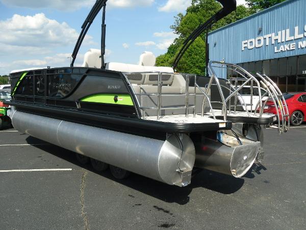 2021 Godfrey Pontoon boat for sale, model of the boat is Monaco 235 DFL iMPACT  29 in. Center Tube & Image # 4 of 33