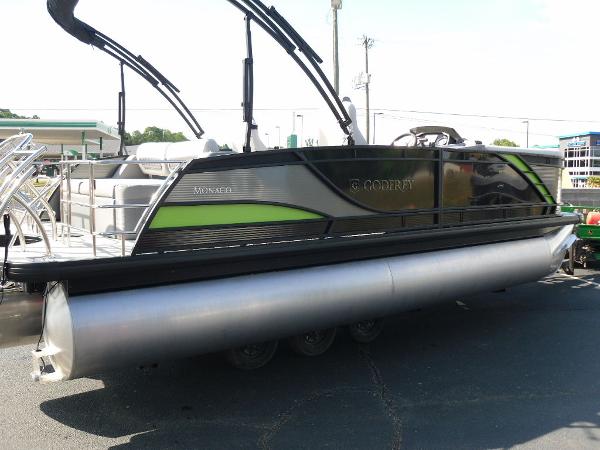2021 Godfrey Pontoon boat for sale, model of the boat is Monaco 235 DFL iMPACT  29 in. Center Tube & Image # 7 of 33