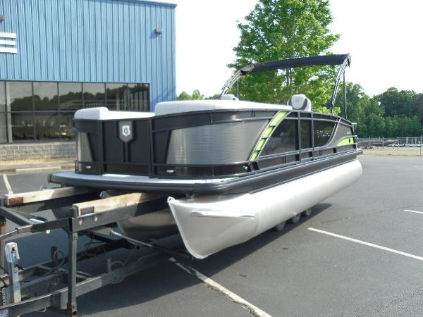 2021 Godfrey Pontoon boat for sale, model of the boat is Monaco 235 DFL iMPACT  29 in. Center Tube & Image # 8 of 33