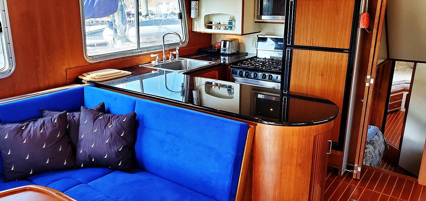 Galley from Salon Stbd Side
