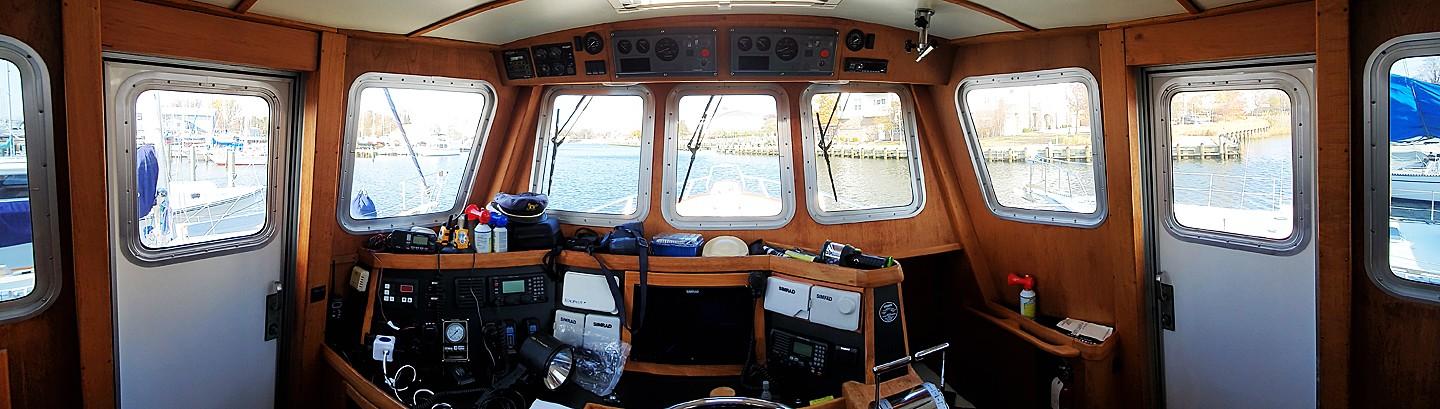 180 Degree View from Pilothouse
