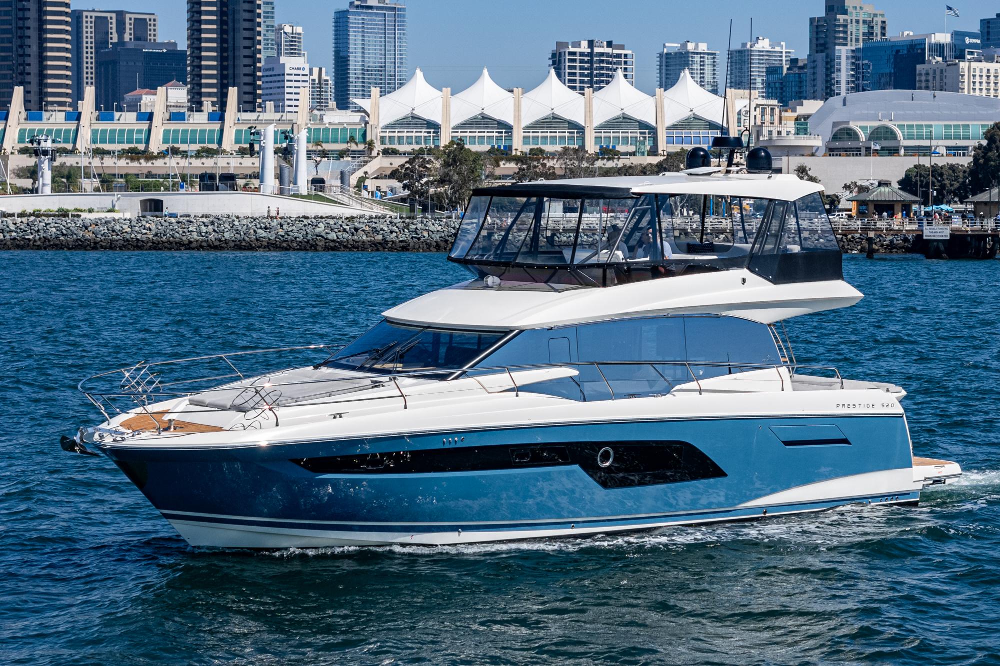 2019 Prestige 520 Fly #TBMC082B-LLC inventory image at Sun Country Marine Group, San Diego Marriott Marquis 2019 Prestige 520 Fly #TBMC082B-LLC inventory image at Sun Country Marine Group, San Diego Marriott Marquis