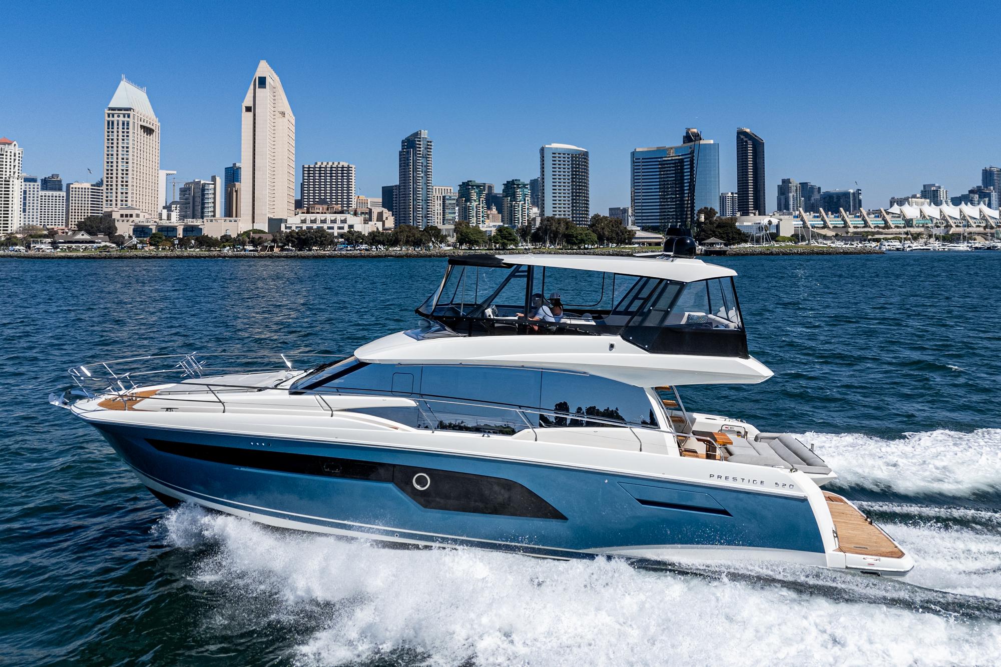 2019 Prestige 520 Fly #TBMC082B-LLC inventory image at Sun Country Marine Group, San Diego Marriott Marquis 2019 Prestige 520 Fly #TBMC082B-LLC inventory image at Sun Country Marine Group, San Diego Marriott Marquis