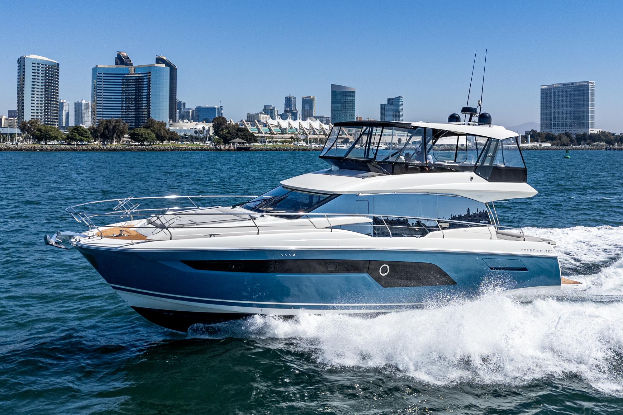 2019 Prestige 520 Fly #TBMC082B-LLC inventory image at Sun Country Marine Group, San Diego Marriott Marquis 2019 Prestige 520 Fly #TBMC082B-LLC inventory image at Sun Country Marine Group, San Diego Marriott Marquis