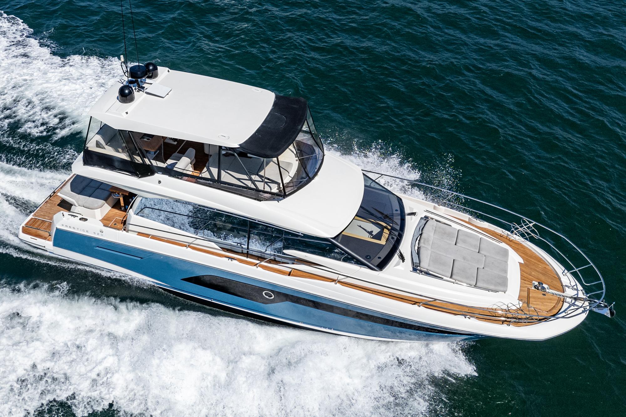 2019 Prestige 520 Fly #TBMC082B-LLC inventory image at Sun Country Marine Group, San Diego Marriott Marquis 2019 Prestige 520 Fly #TBMC082B-LLC inventory image at Sun Country Marine Group, San Diego Marriott Marquis