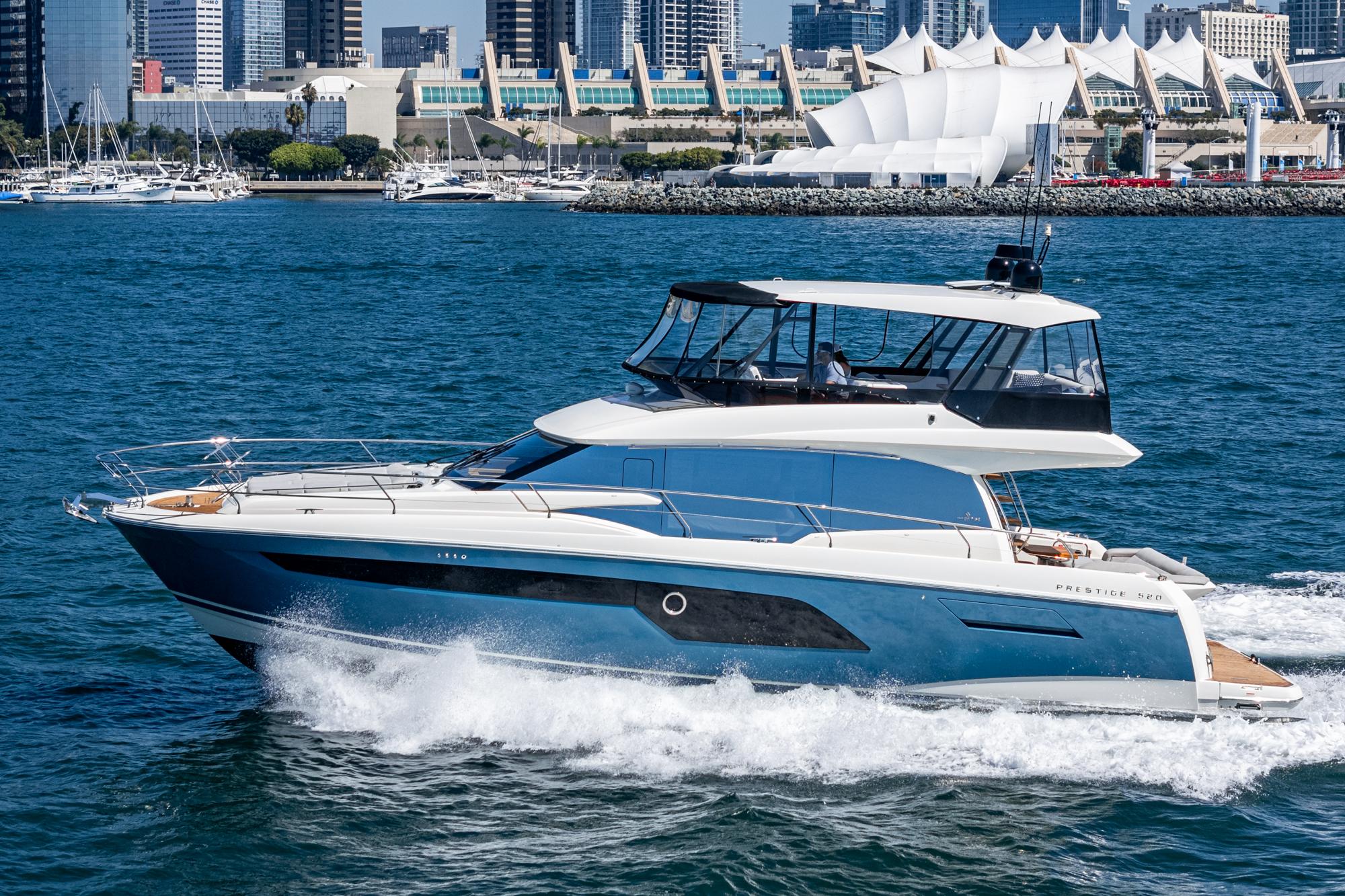 2019 Prestige 520 Fly #TBMC082B-LLC inventory image at Sun Country Marine Group, San Diego Marriott Marquis 2019 Prestige 520 Fly #TBMC082B-LLC inventory image at Sun Country Marine Group, San Diego Marriott Marquis