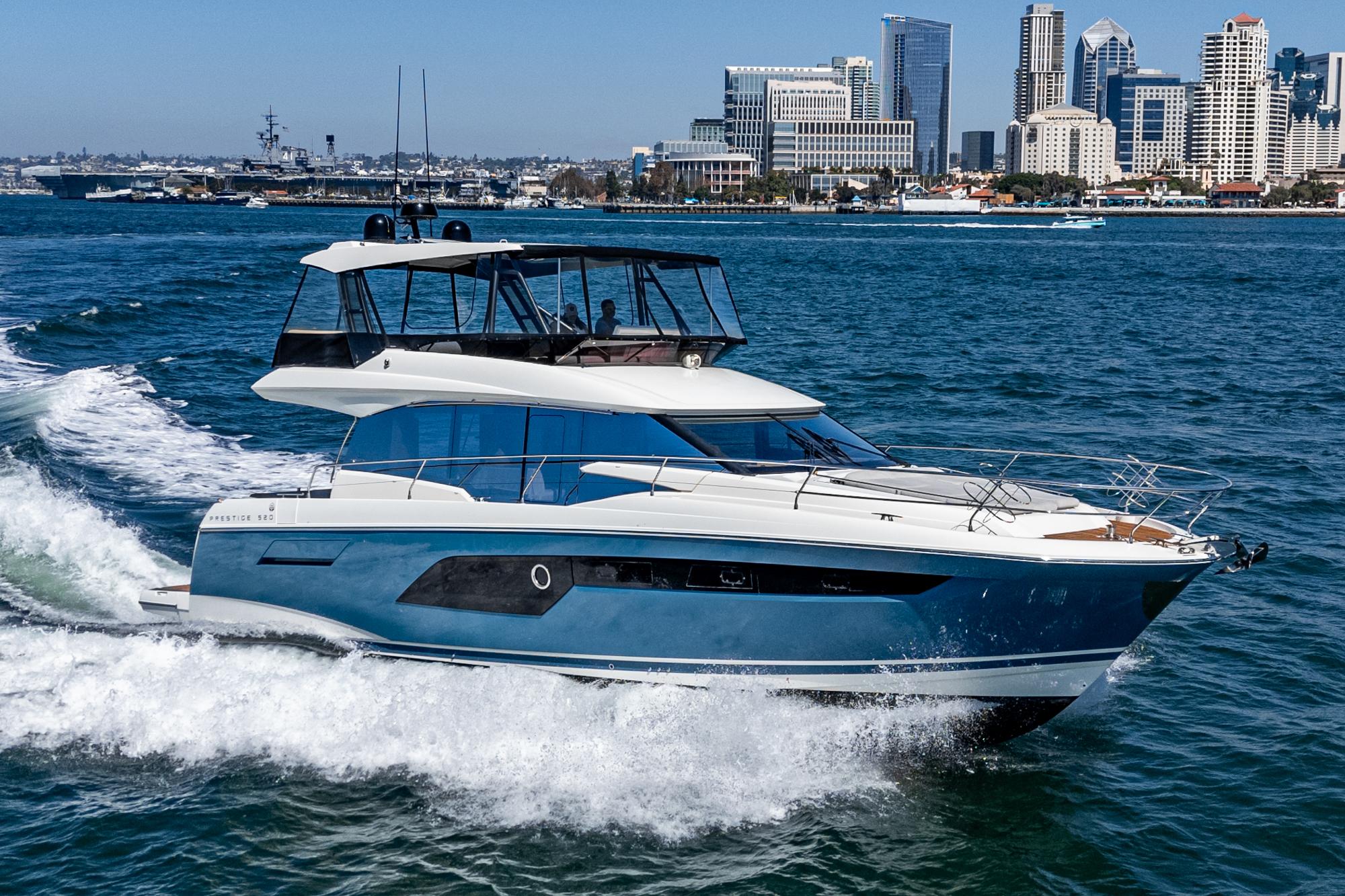 2019 Prestige 520 Fly #TBMC082B-LLC inventory image at Sun Country Marine Group, San Diego Marriott Marquis 2019 Prestige 520 Fly #TBMC082B-LLC inventory image at Sun Country Marine Group, San Diego Marriott Marquis