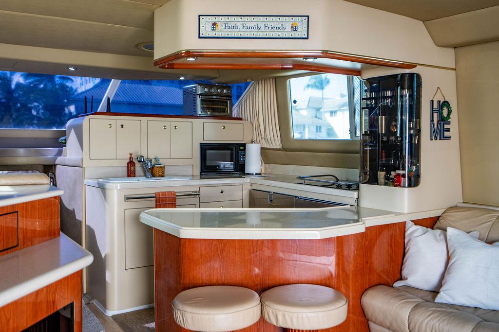 Sea Ray 55 Knottin Matters - Galley