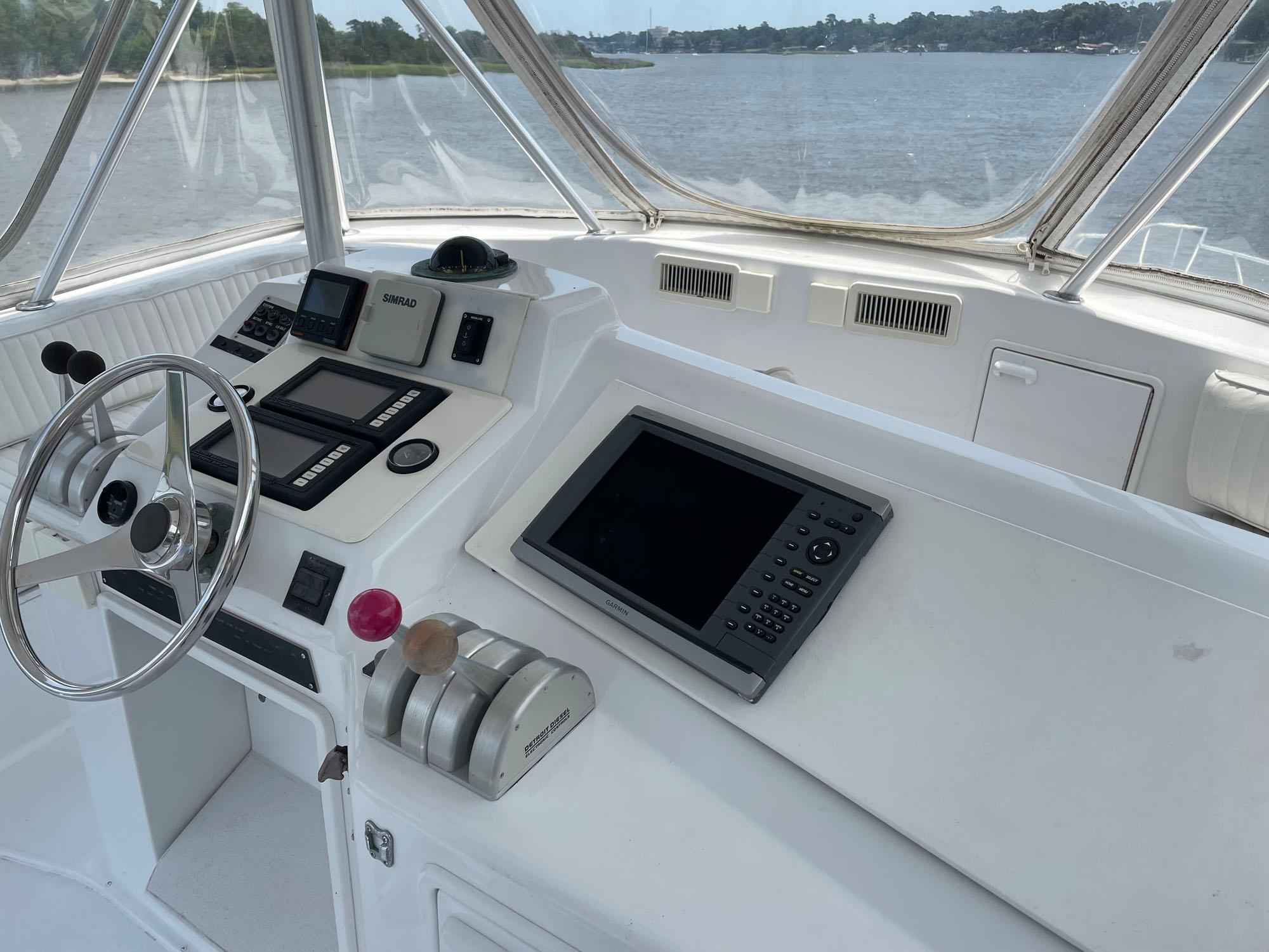 Helm Facing Starboard