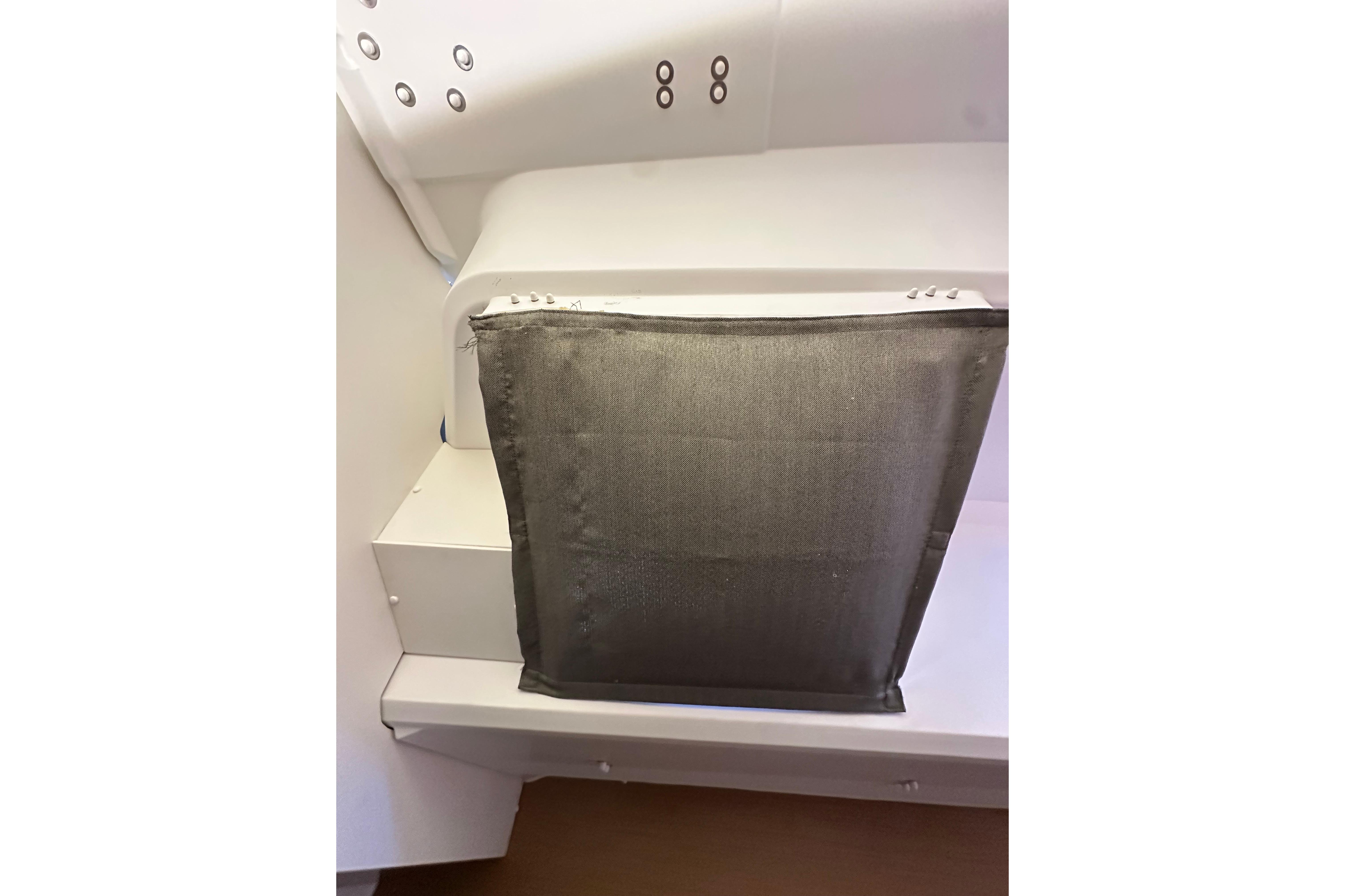 Interior view of 2021 Jeanneau Sun Odyssey 349 sailboat, featuring a sleek, modern design.