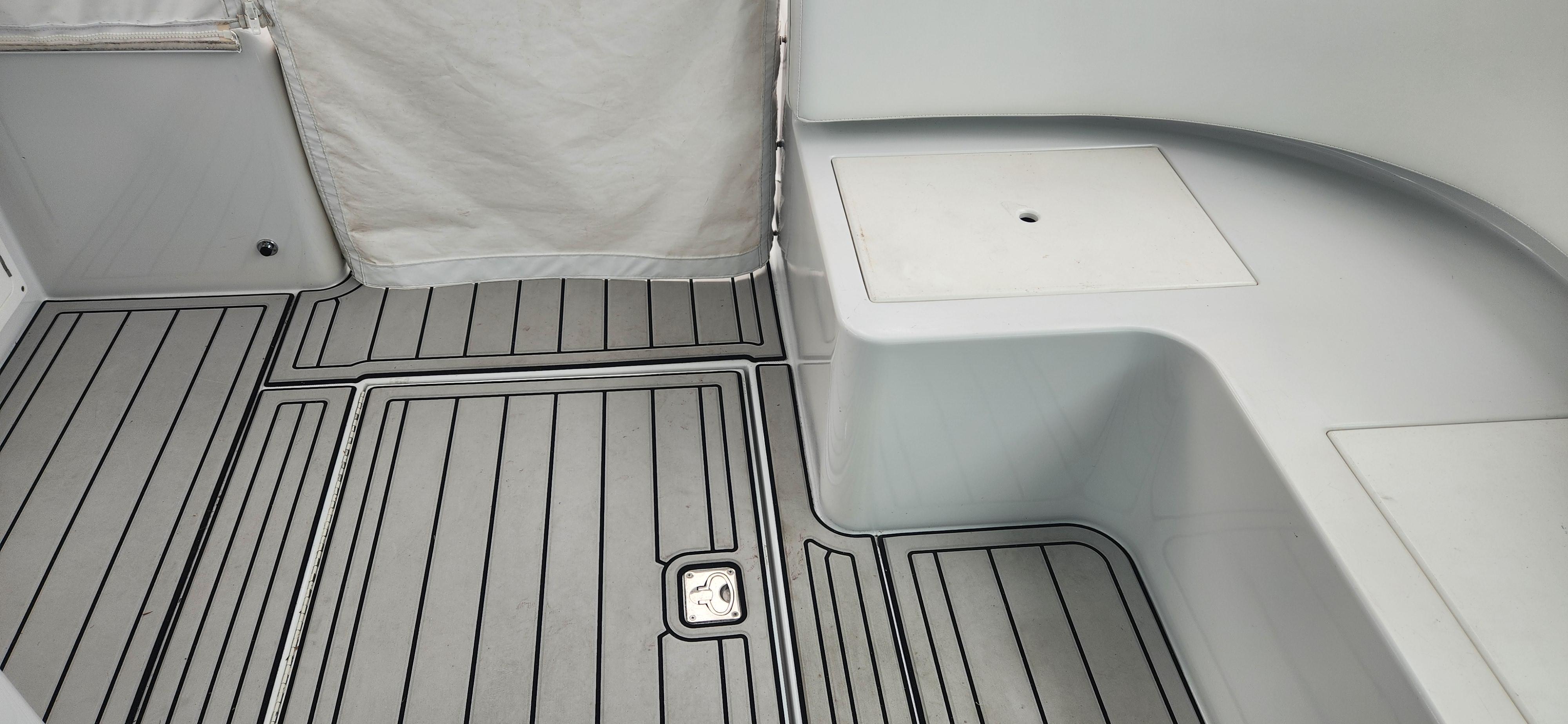 Cabo-35 Express 1995 -AL-US-1995 Cabo 35 Express boat deck with sleek, modern design and non-slip flooring.-9547451 | Thumbnail