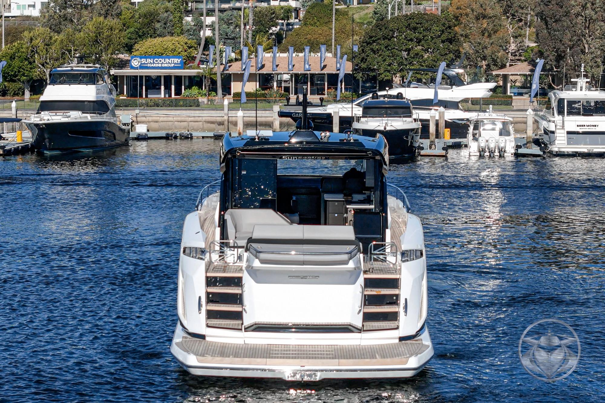 2026 Sunseeker Predator 55 #SS766 inventory image at Sun Country Yachts, Newport Marina