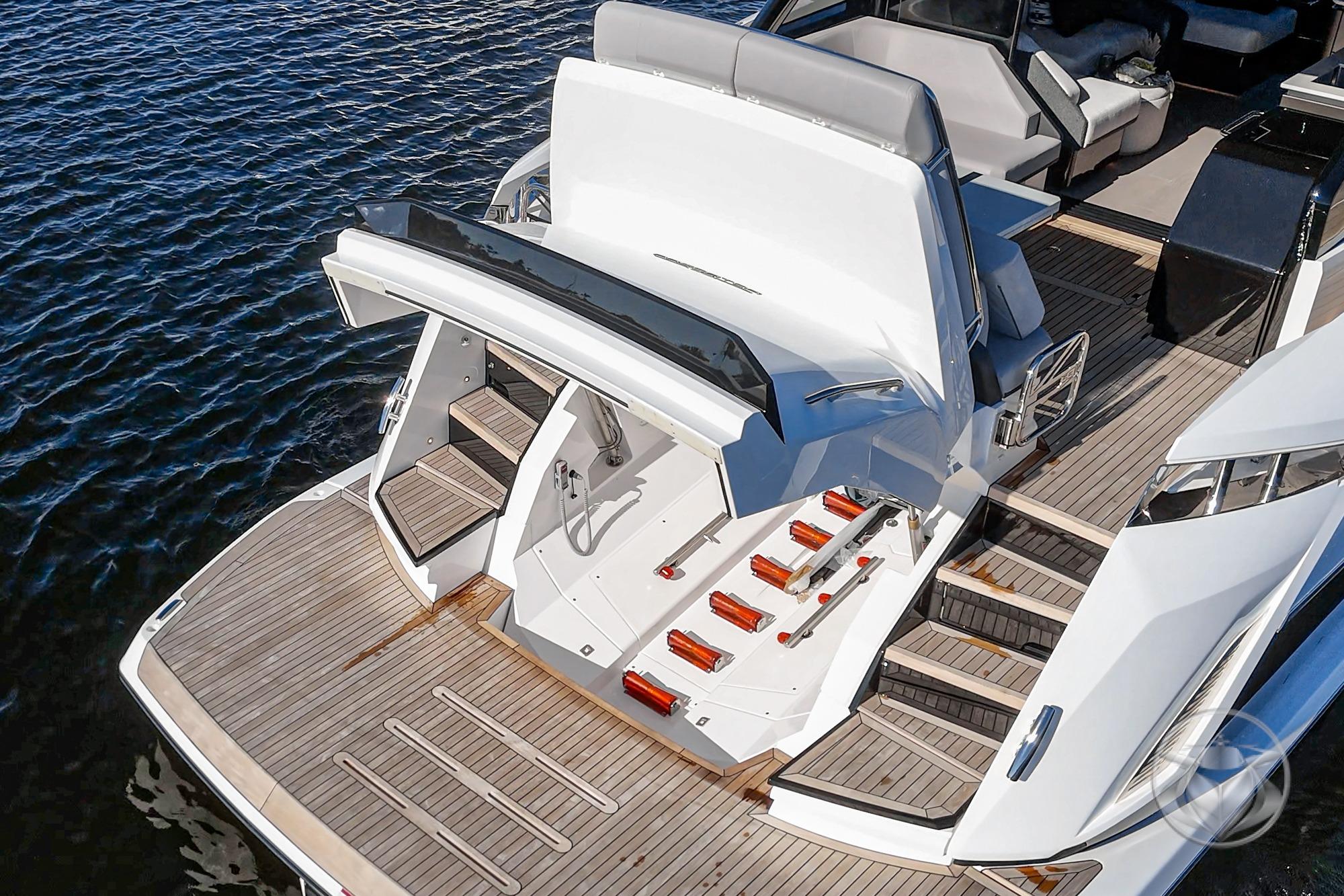 2026 Sunseeker Predator 55 #SS766 inventory image at Sun Country Yachts, Newport Marina