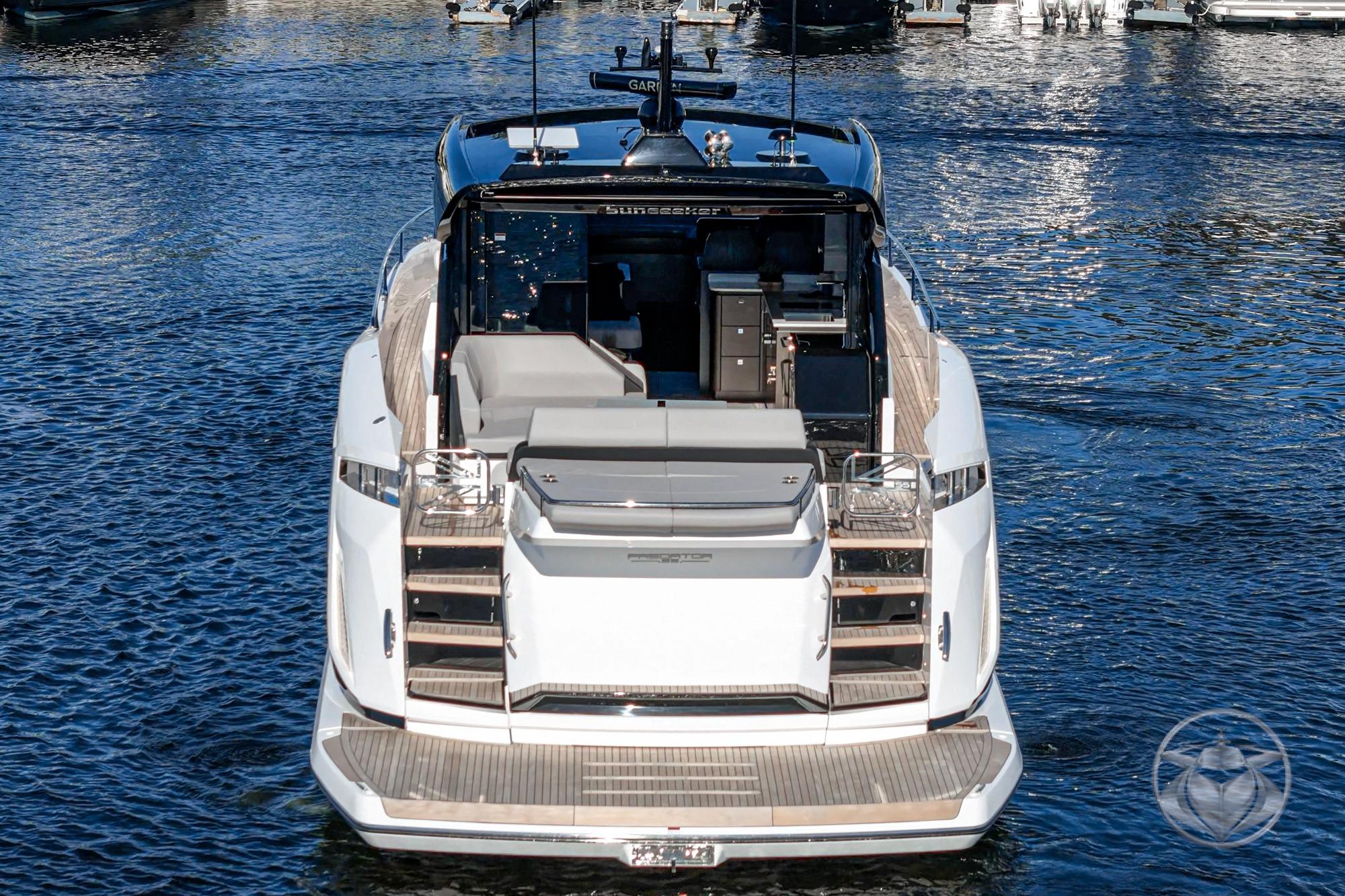2026 Sunseeker Predator 55 #SS766 inventory image at Sun Country Yachts, Newport Marina