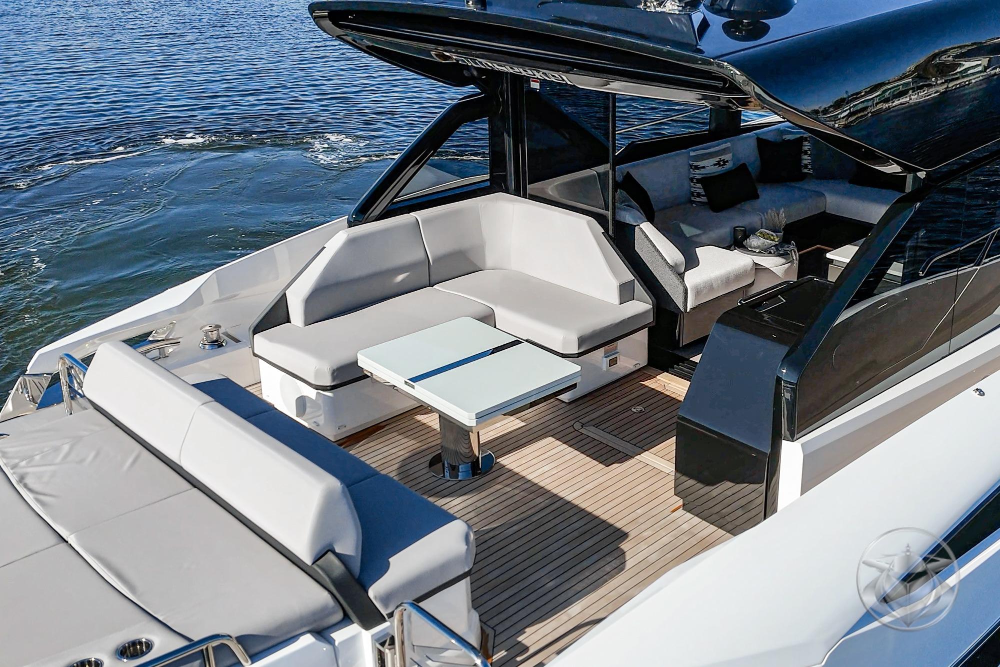 2026 Sunseeker Predator 55 #SS766 inventory image at Sun Country Yachts, Newport Marina
