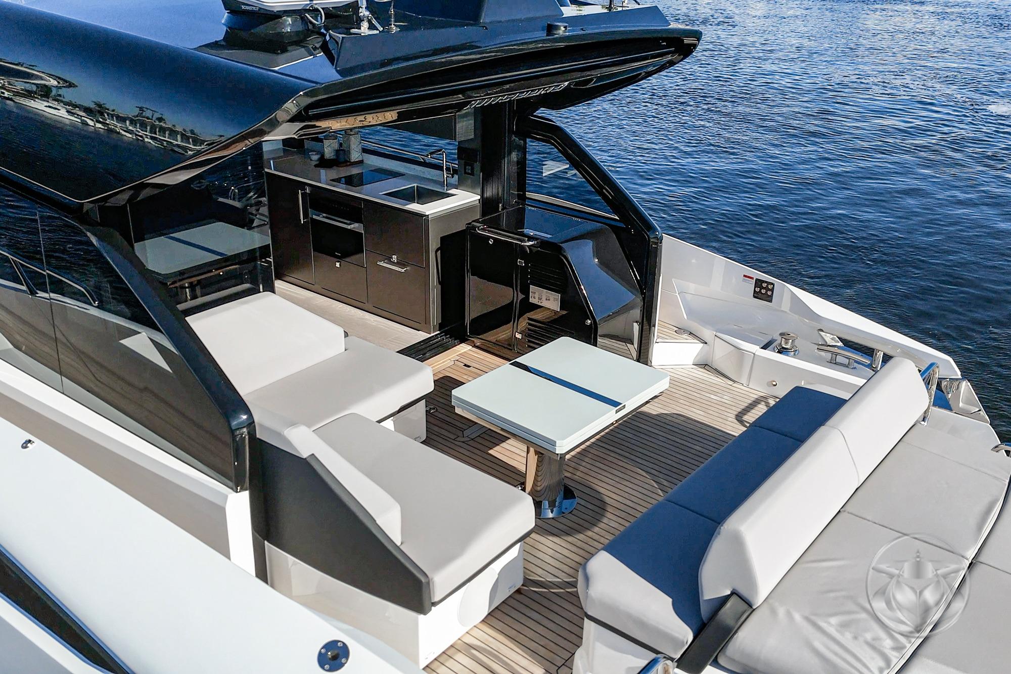 2026 Sunseeker Predator 55 #SS766 inventory image at Sun Country Yachts, Newport Marina