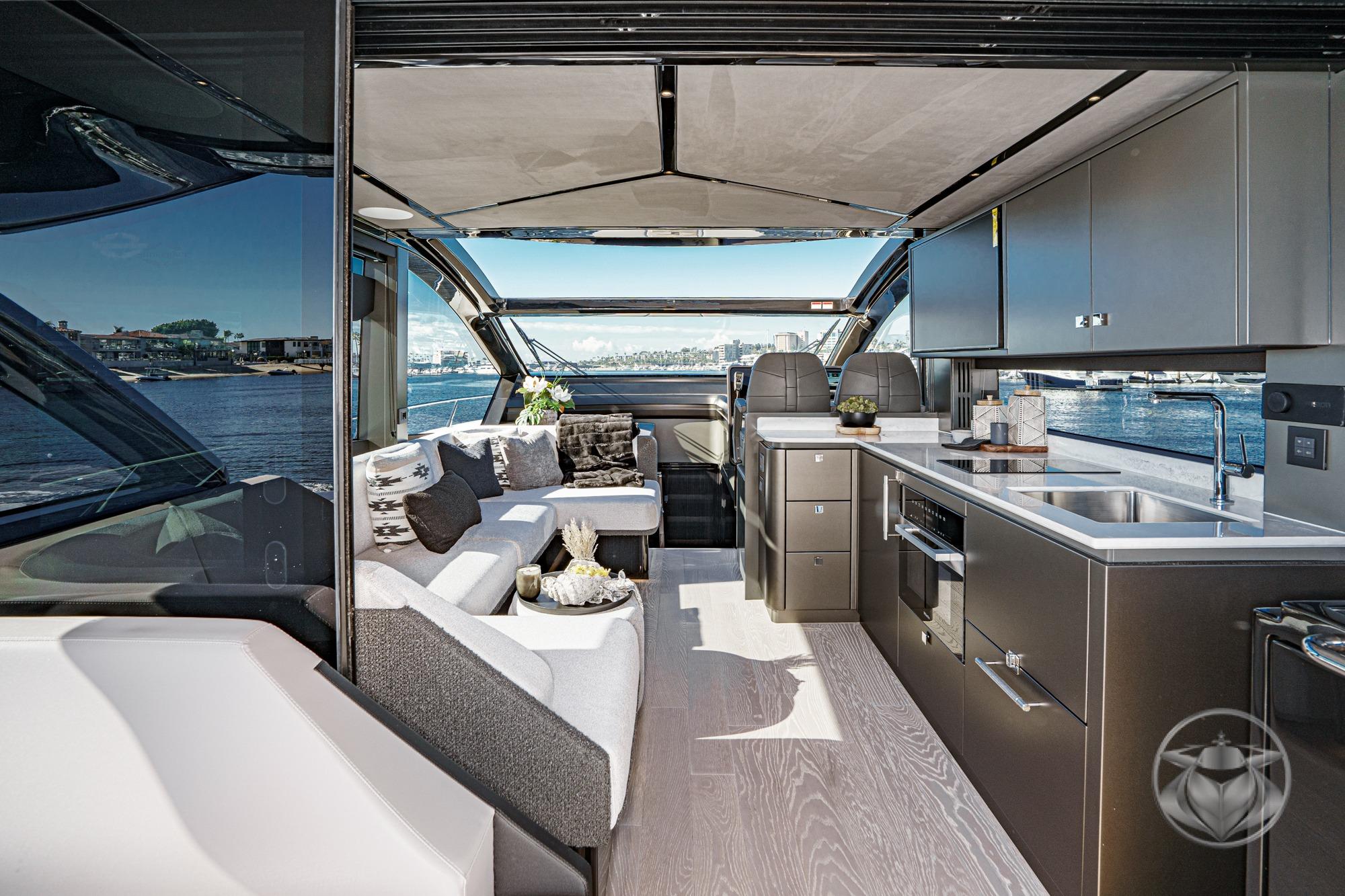 2026 Sunseeker Predator 55 #SS766 inventory image at Sun Country Yachts, Newport Marina