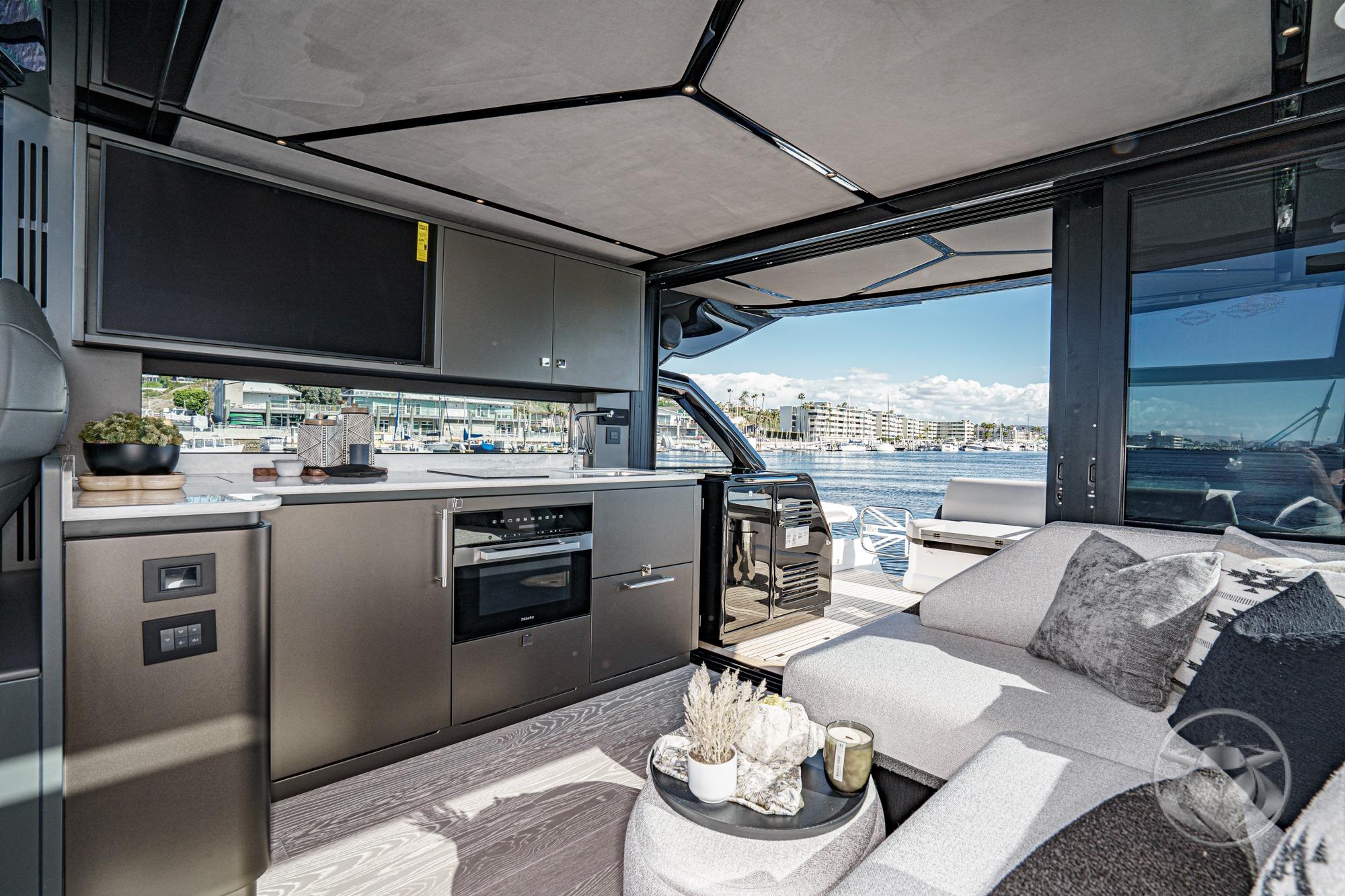 2026 Sunseeker Predator 55 #SS766 inventory image at Sun Country Yachts, Newport Marina